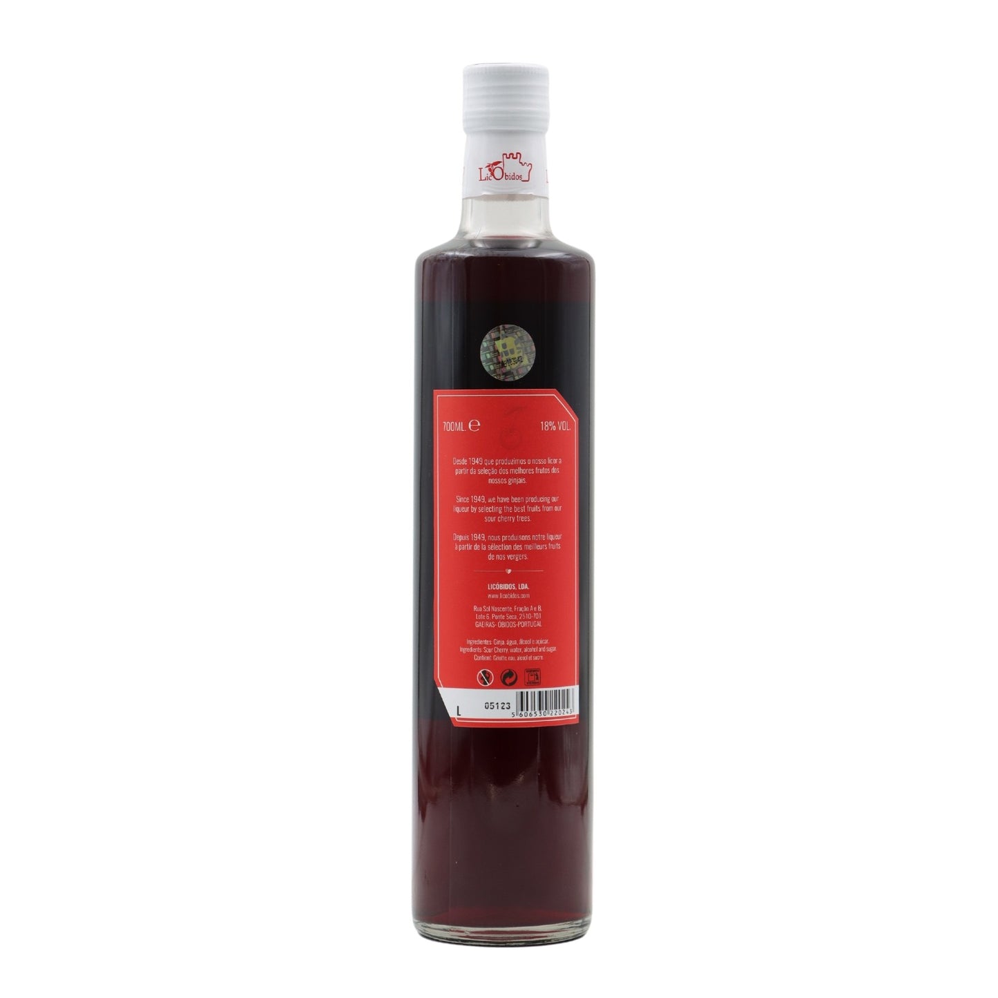 Mariquinhas Ginja (without fruit) 700ml