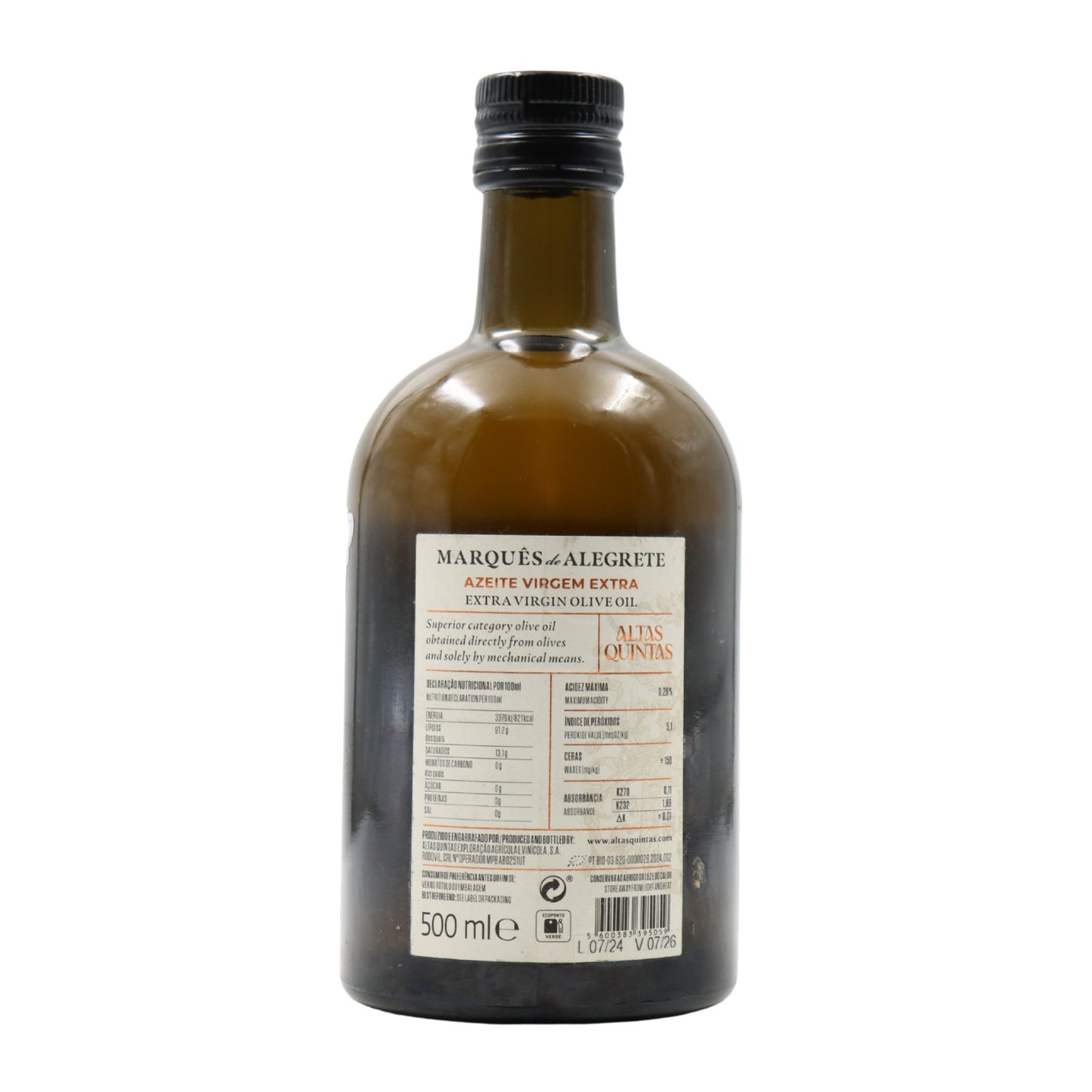 Marquês de Alegrete Extra Virgin Olive Oil