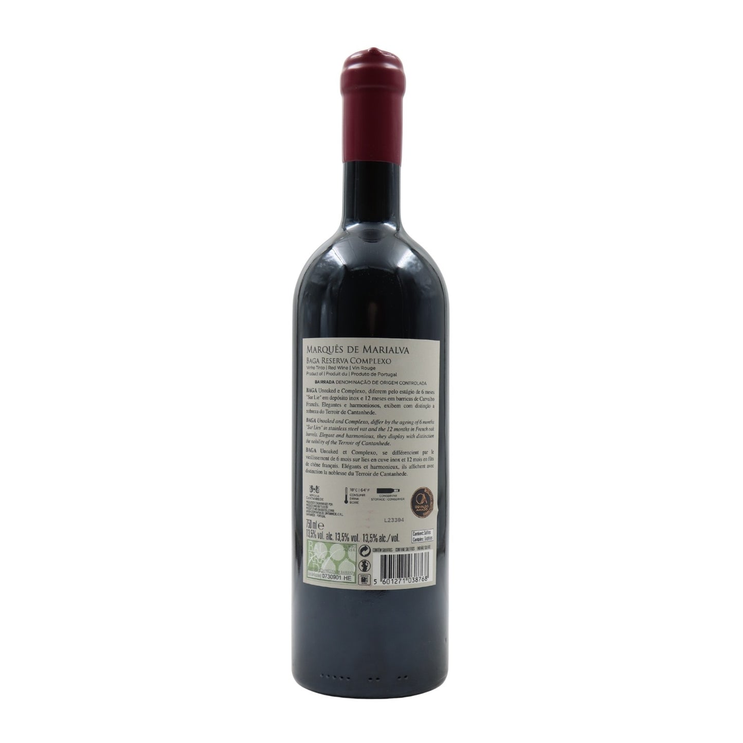 Marquis of Marialva Baga Complex Red 2015