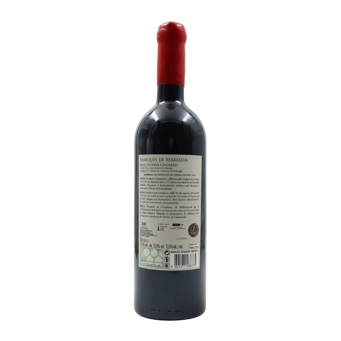 Marquis of Marialva Baga Unoaked Red 2015
