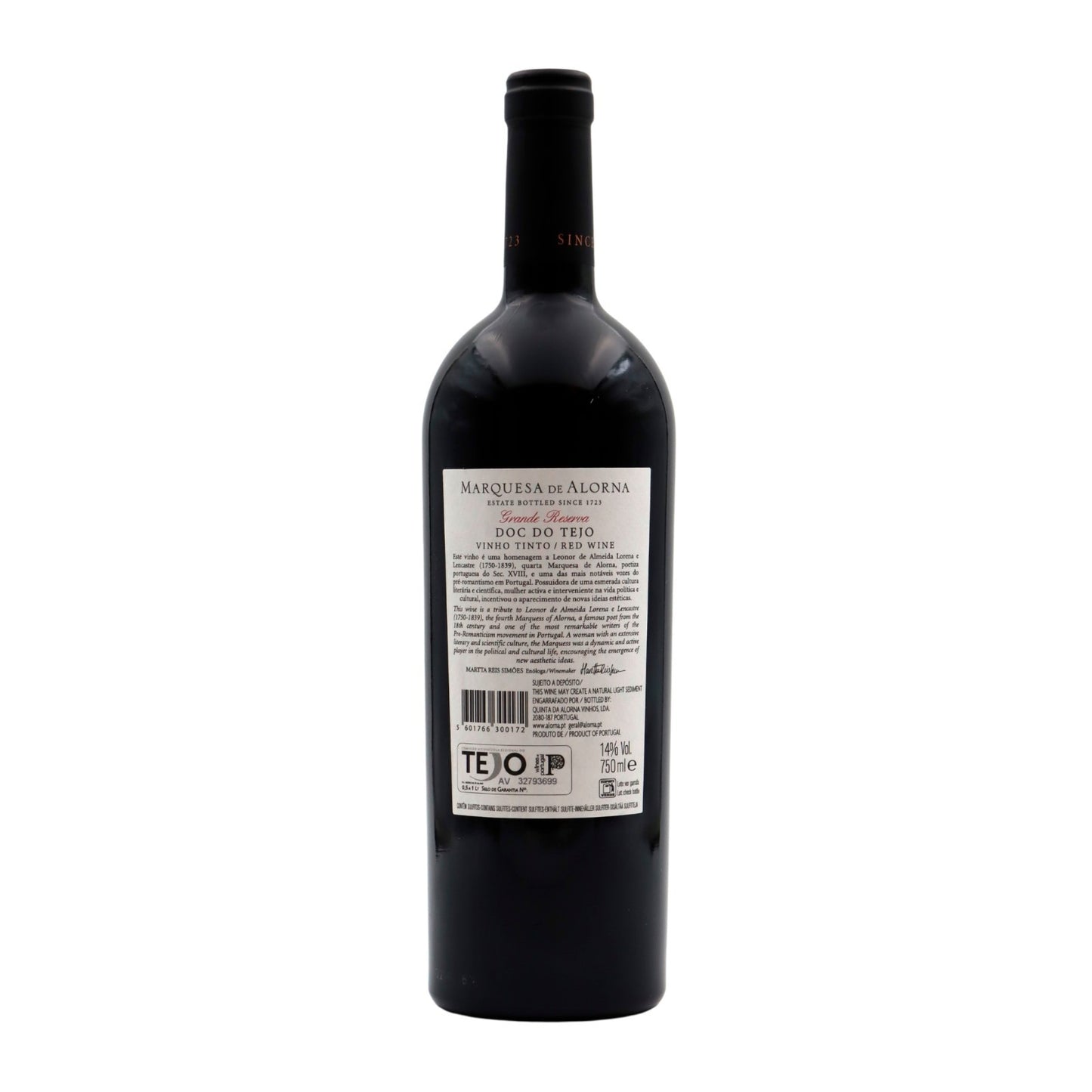 Marquesa de Alorna Grande Reserva Tinto 2019