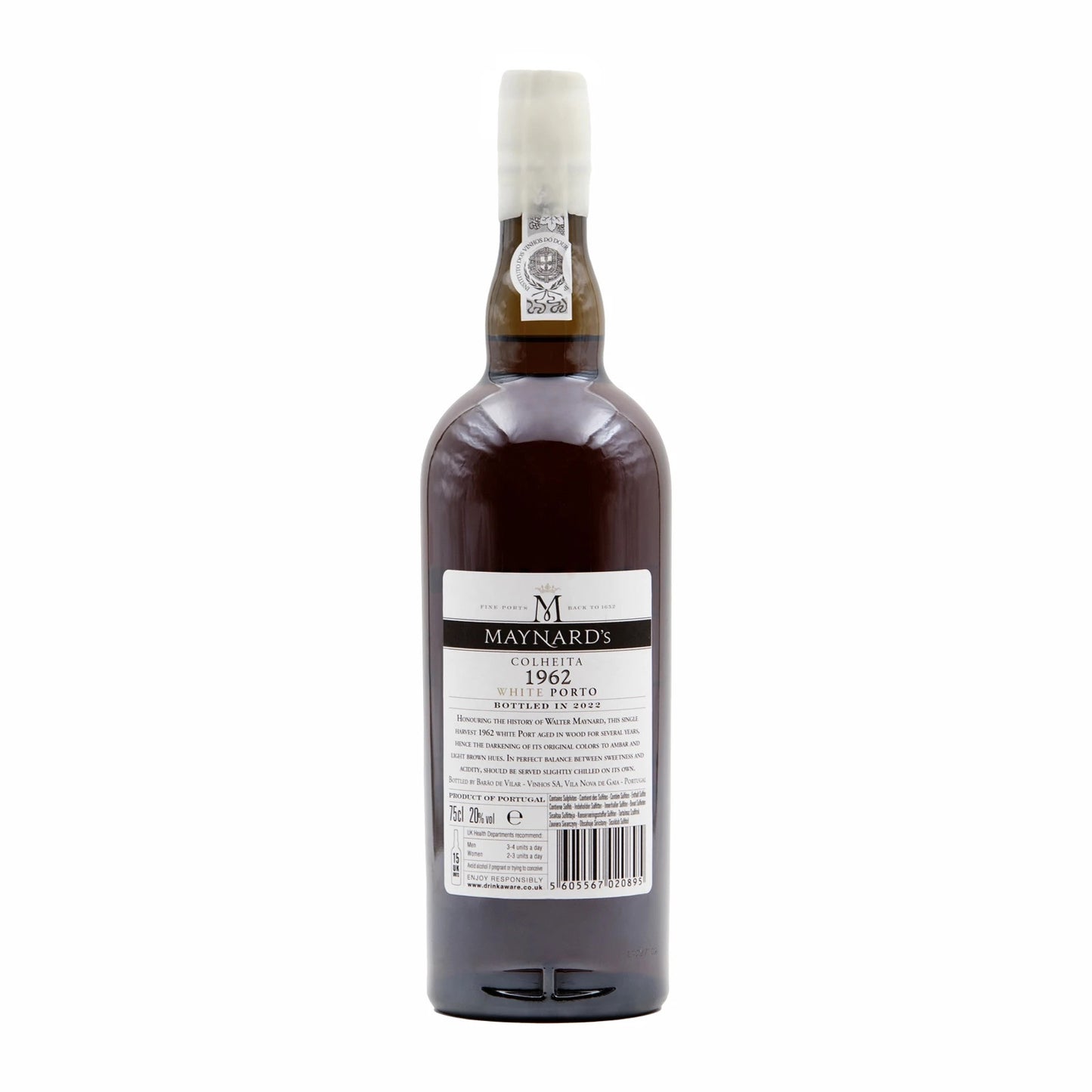 Maynards White Colheita Porto 1962