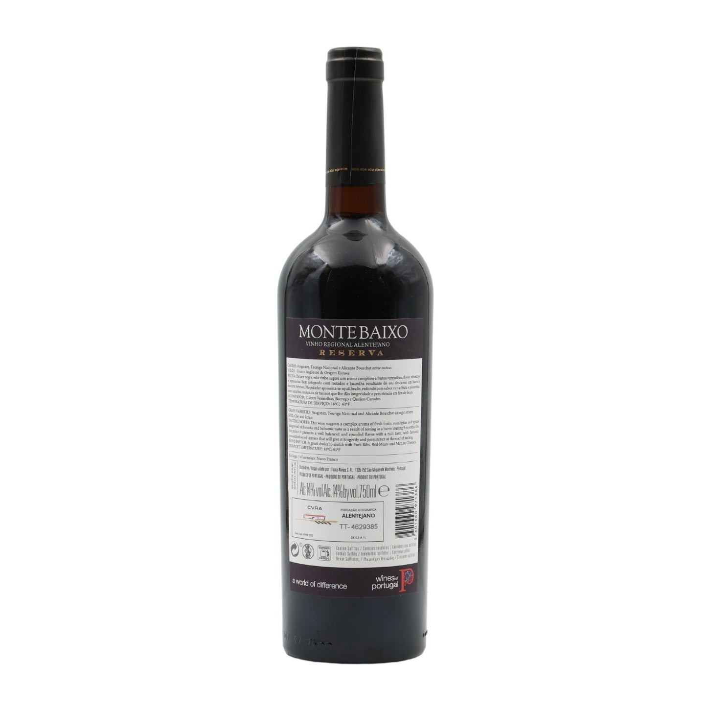 Monte Baixo Alentejo Reserva Tinto