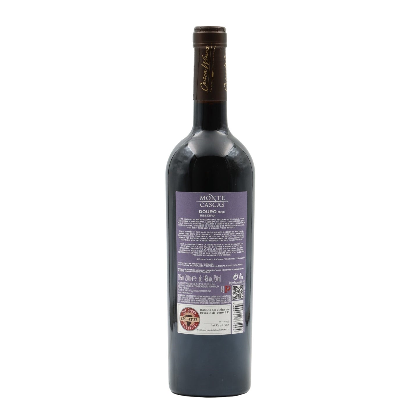 Monte Cascas Douro Reserva Tinto 2019