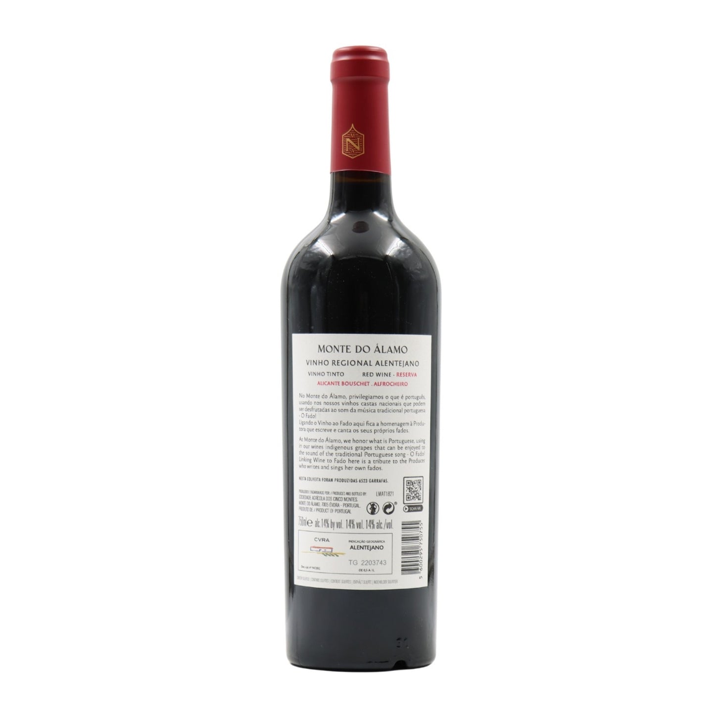 Monte do Álamo Reserva Tinta 2018