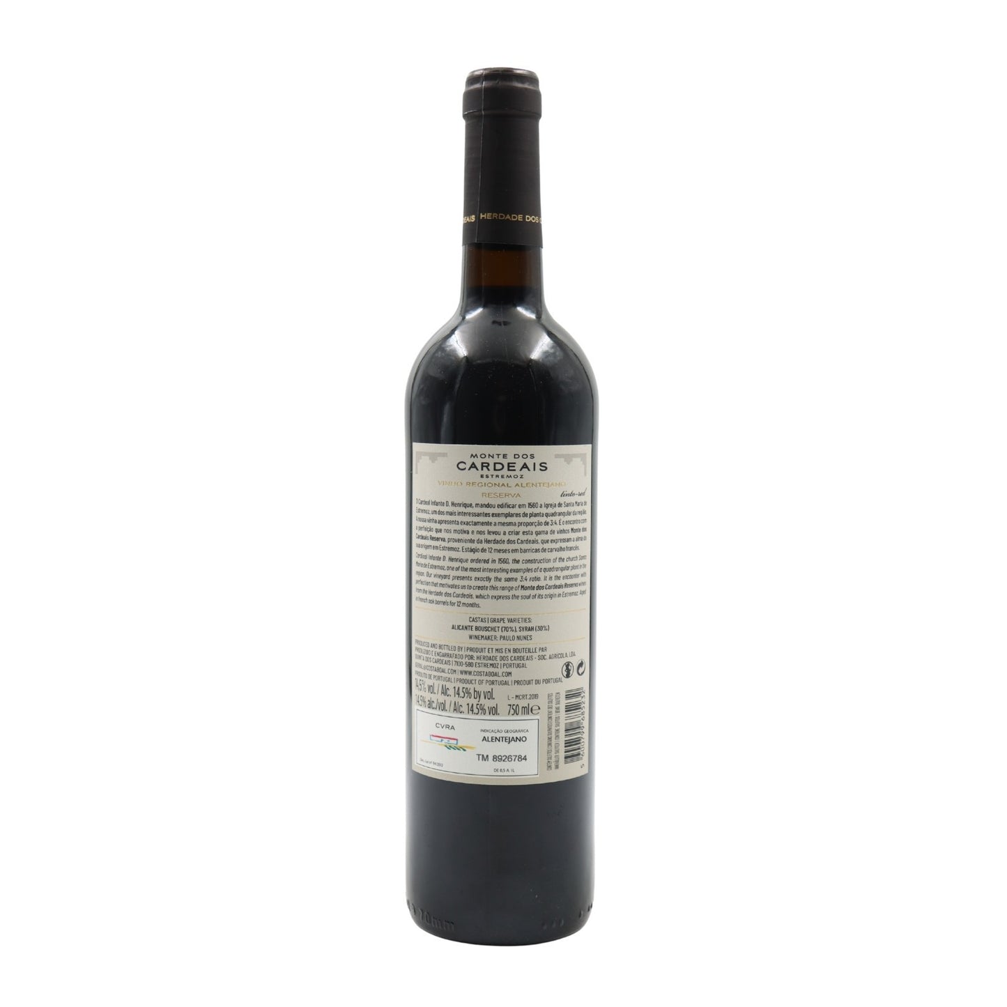 Monte dos Cardeais Reserva Tinto 2019