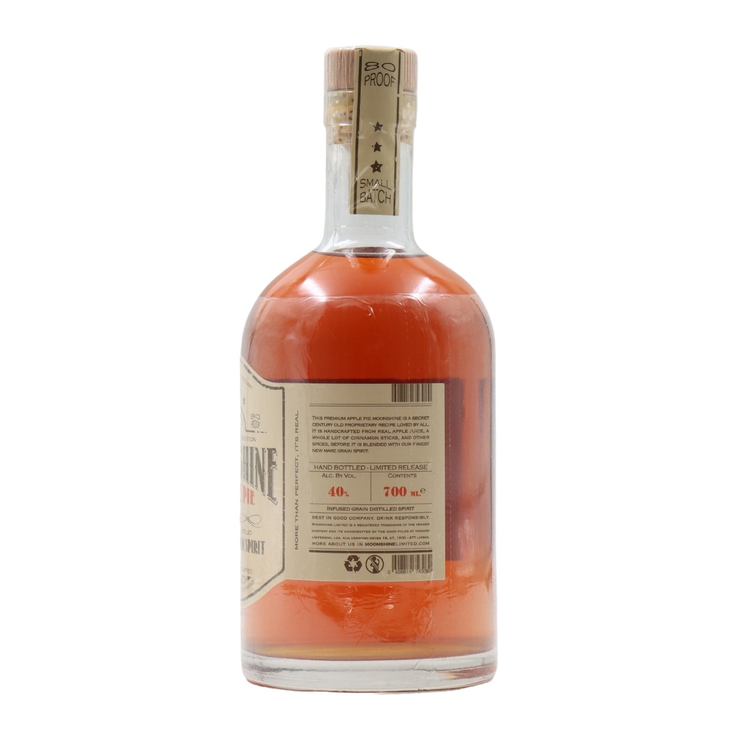 Moonshine Moonshine Apple Pie Infused Corn Whiskey