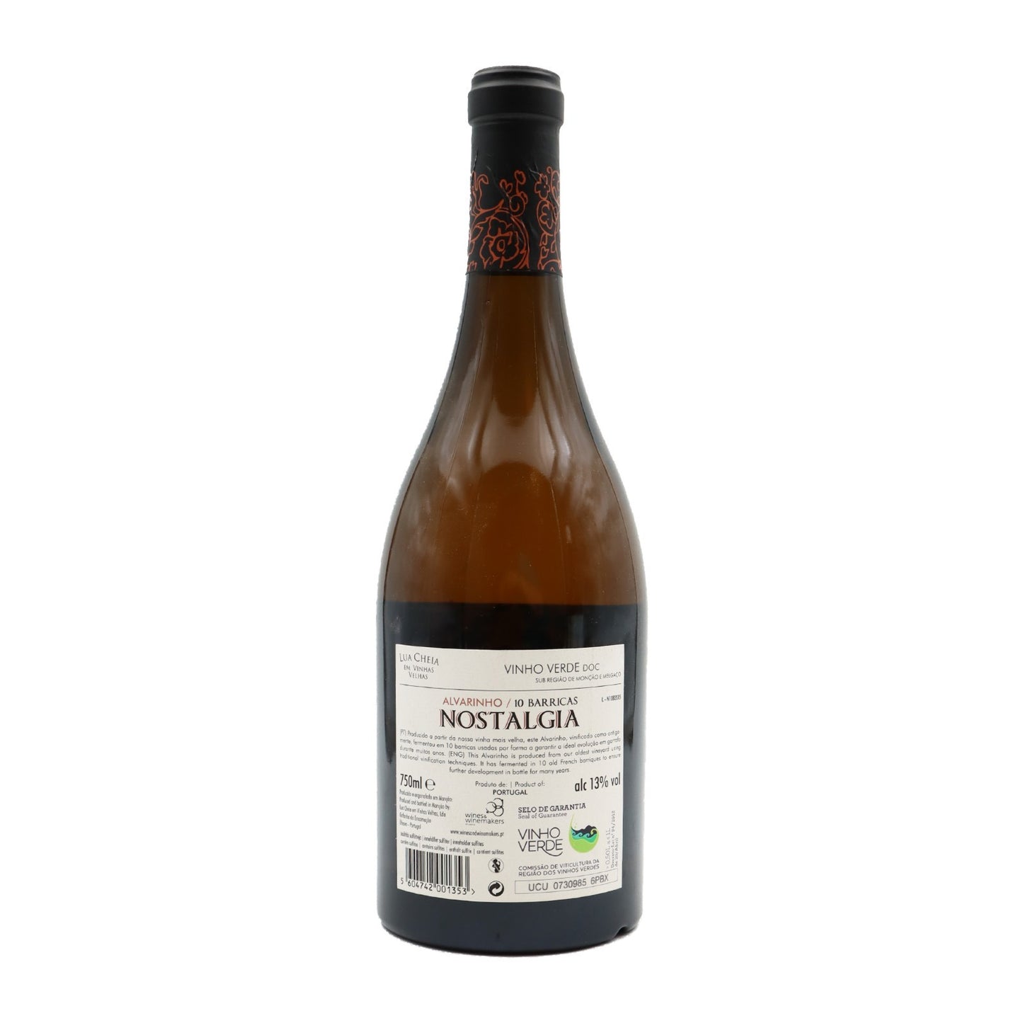 Nostalgia Alvarinho 10 Barricas Branco 2017