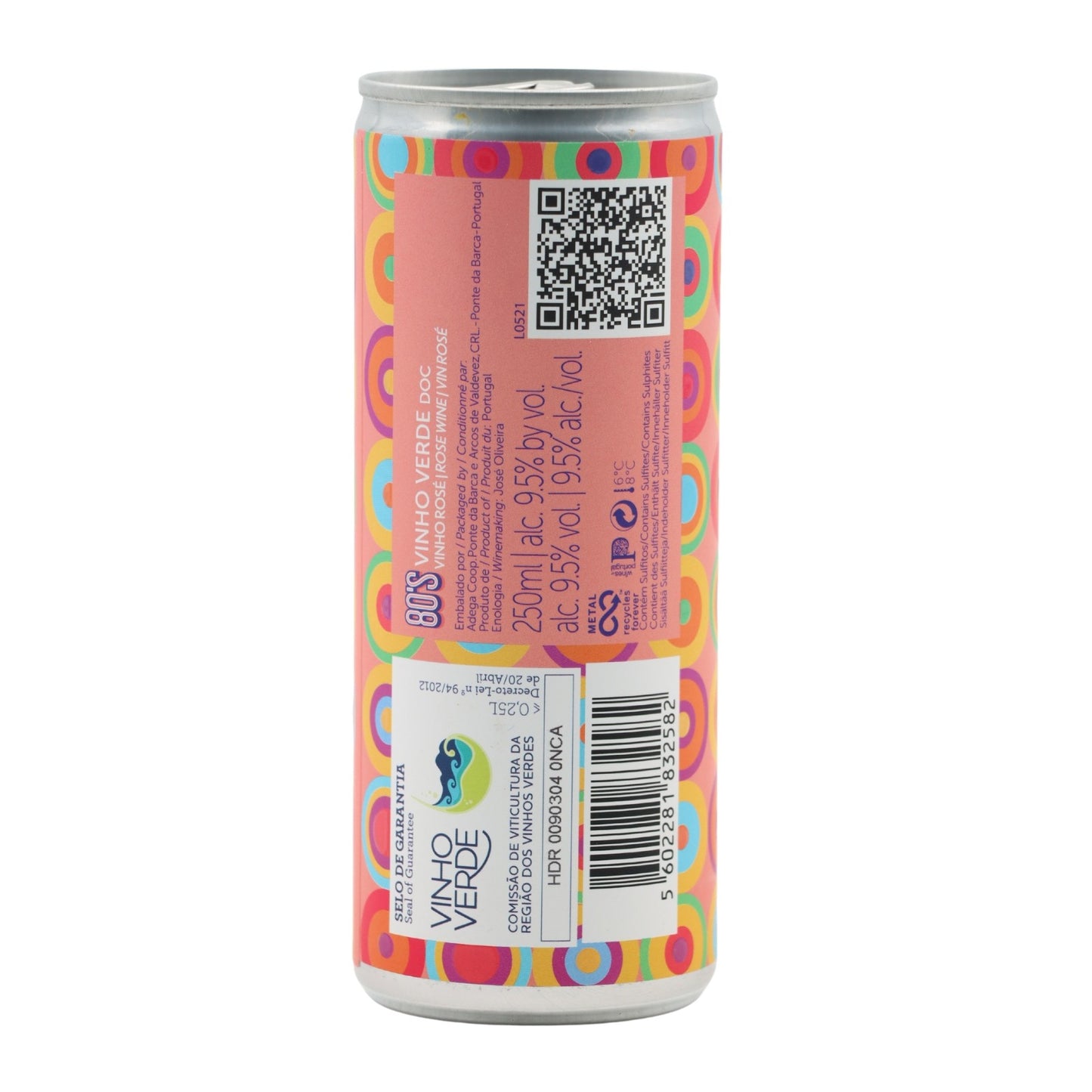 Ponte da Barca 80´s Rosé em lata