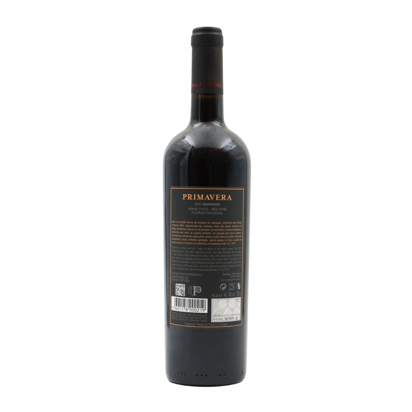 Primavera Touriga Nacional Tinto 2015