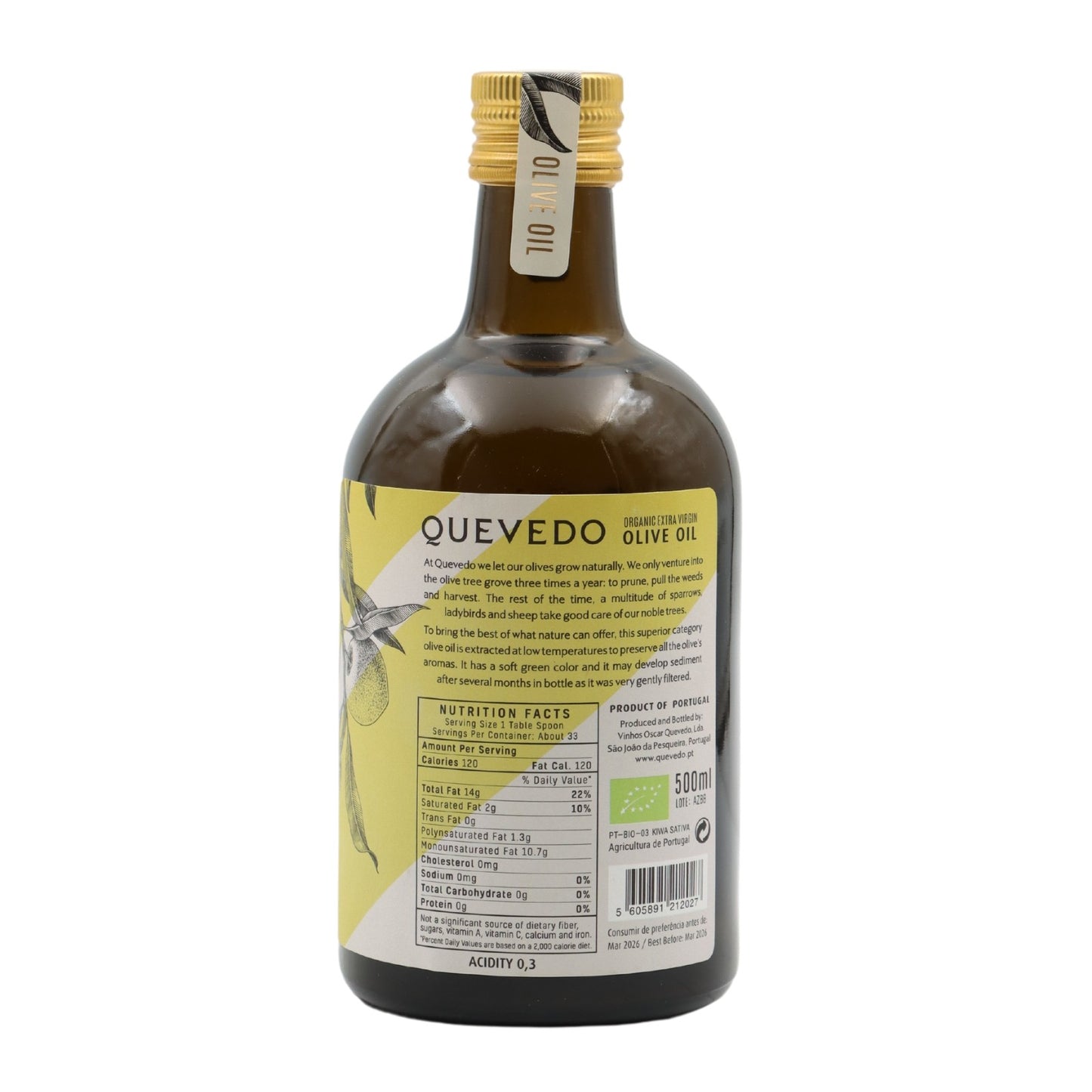 Quevedo Azeite Extra Virgem