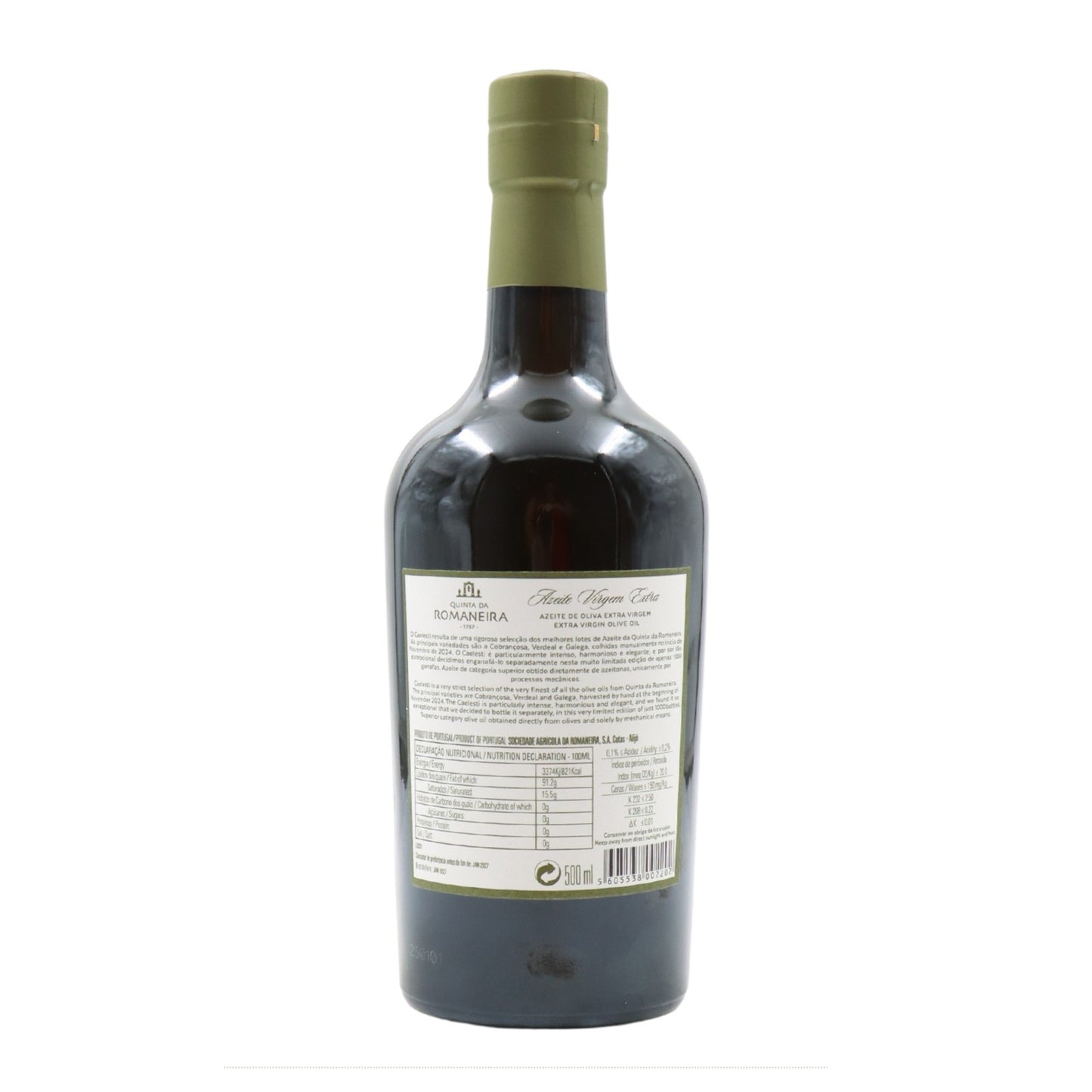 Quinta da Romaneira Caelesti Azeite Extra Virgem