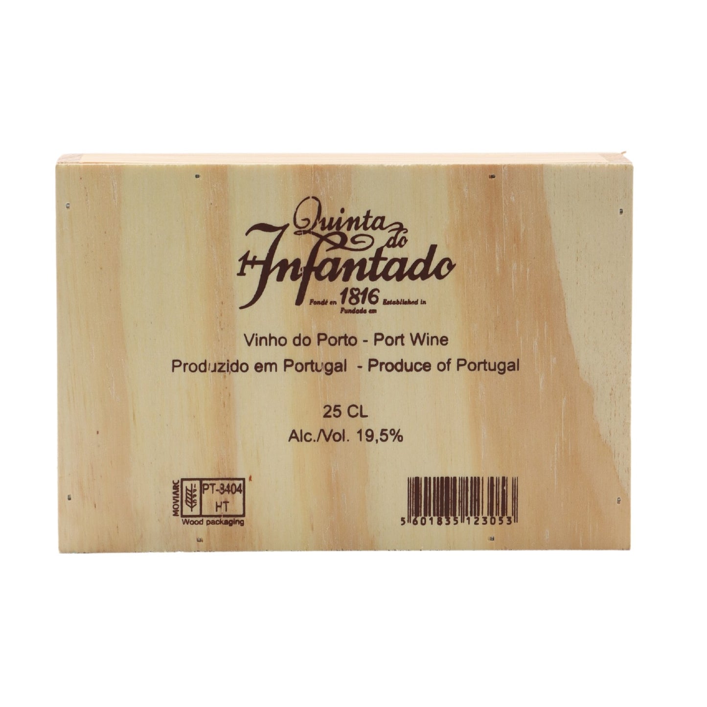 Quinta do Infantado 5 Port wines in wooden box