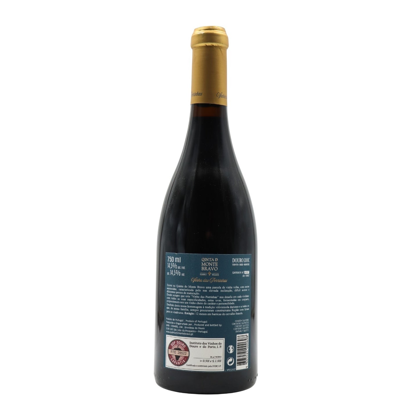 Quinta do Monte Bravo Vinha das Porrinhas Tinto 2017