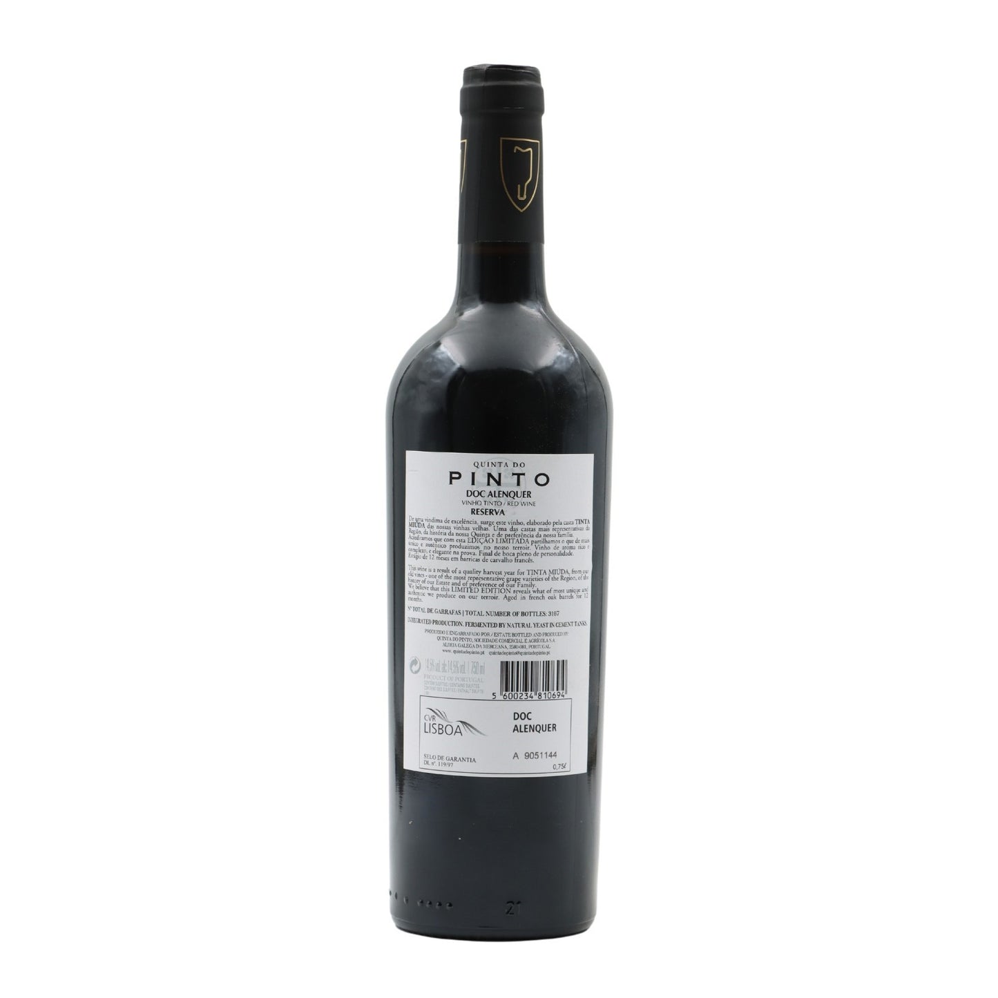 Quinta do Pinto Limited Edition Tinta Miúda Tinto 2017