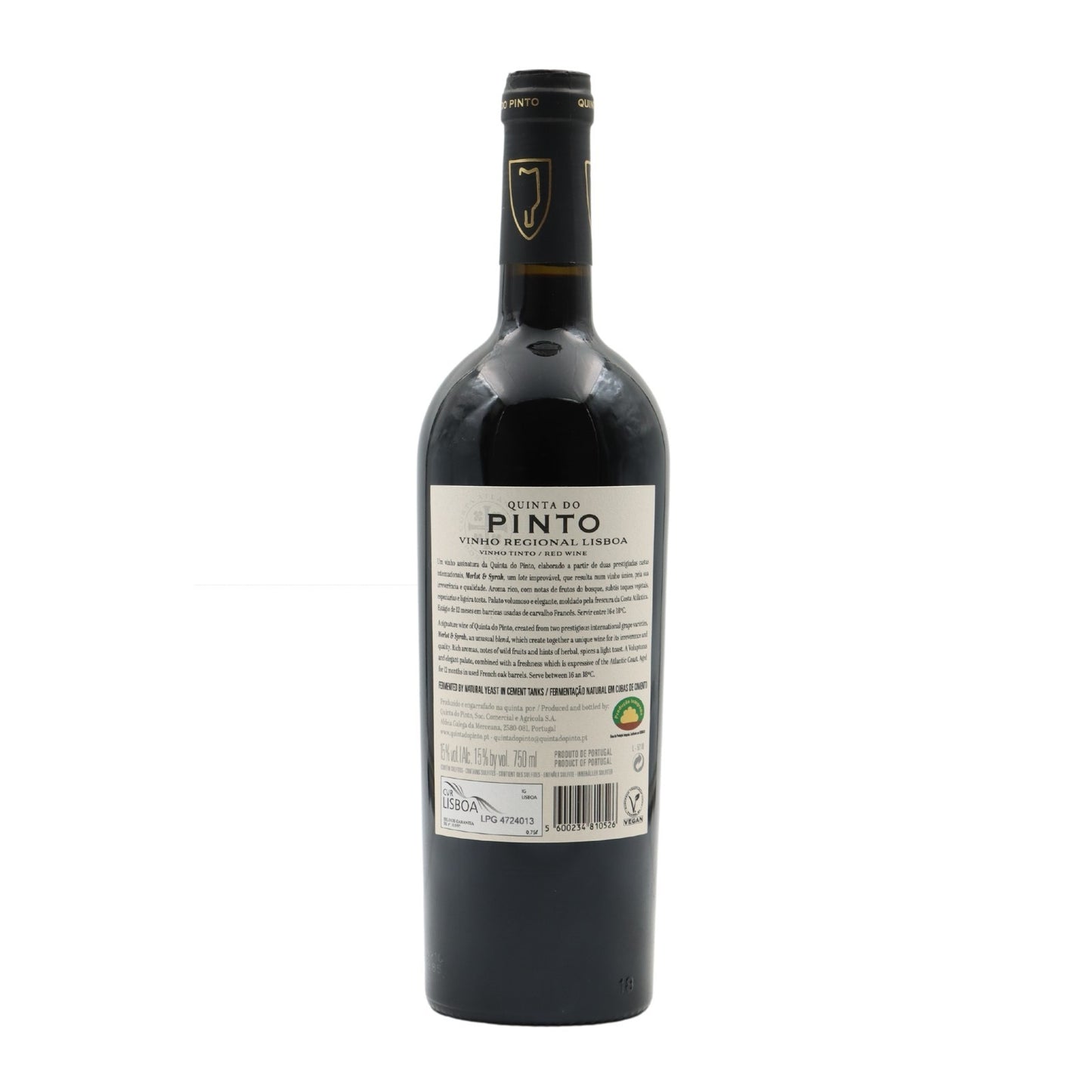 Quinta do Pinto Merlot Syrah Tinto