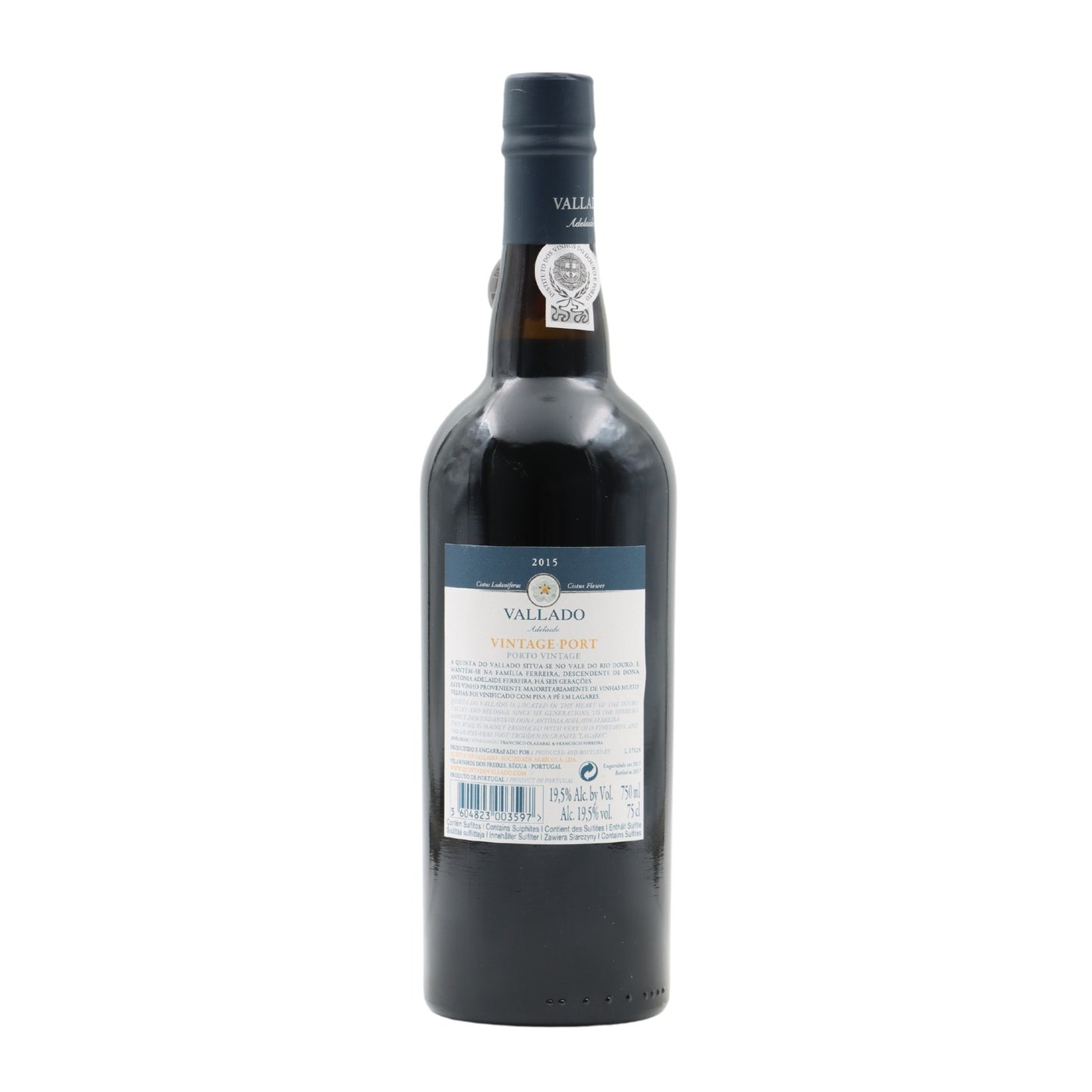 Vallado Vintage Adelaide Porto 2015