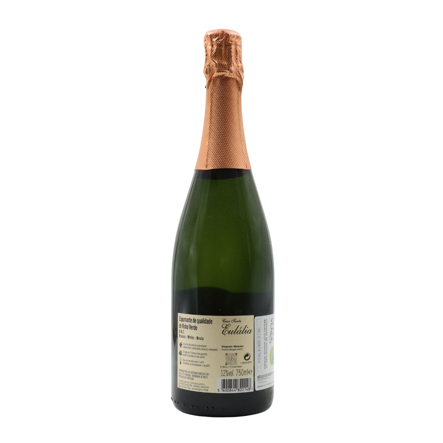 Santa Eulália White Brut Sparkling Wine 2021