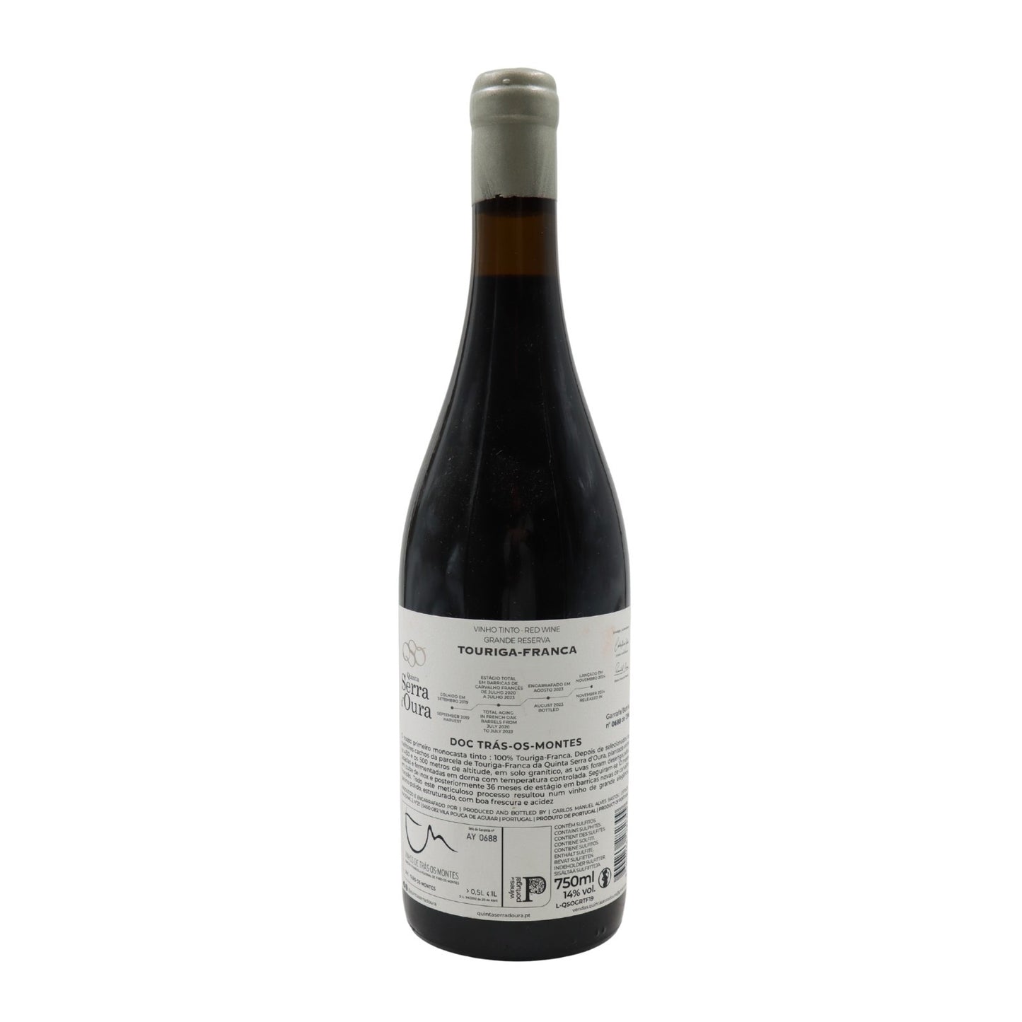 Quinta Serra D´Oura Touriga Franca Grande Reserva Tinto 2019