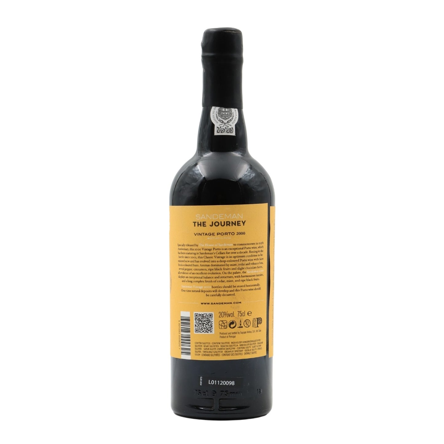 Sandeman 225Y The Journey Vintage Porto 2000