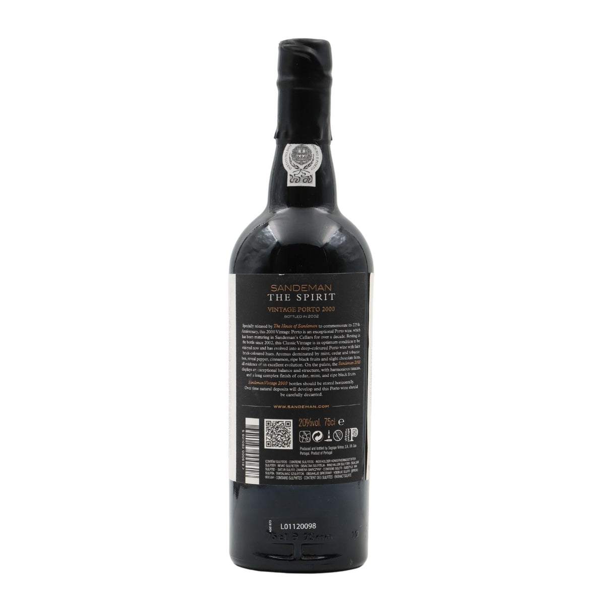 Sandeman 225Y The Spirit Vintage Porto 2000