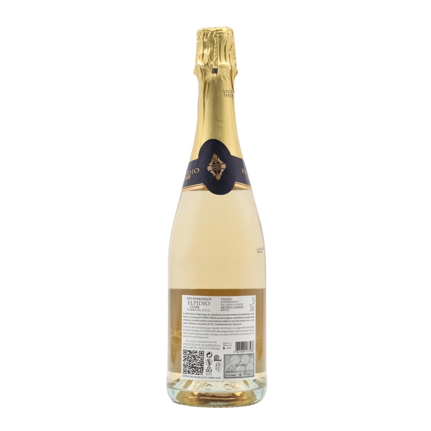 Santo Domingos Elpídio Cuvée Brut Sparkling Wine 2016