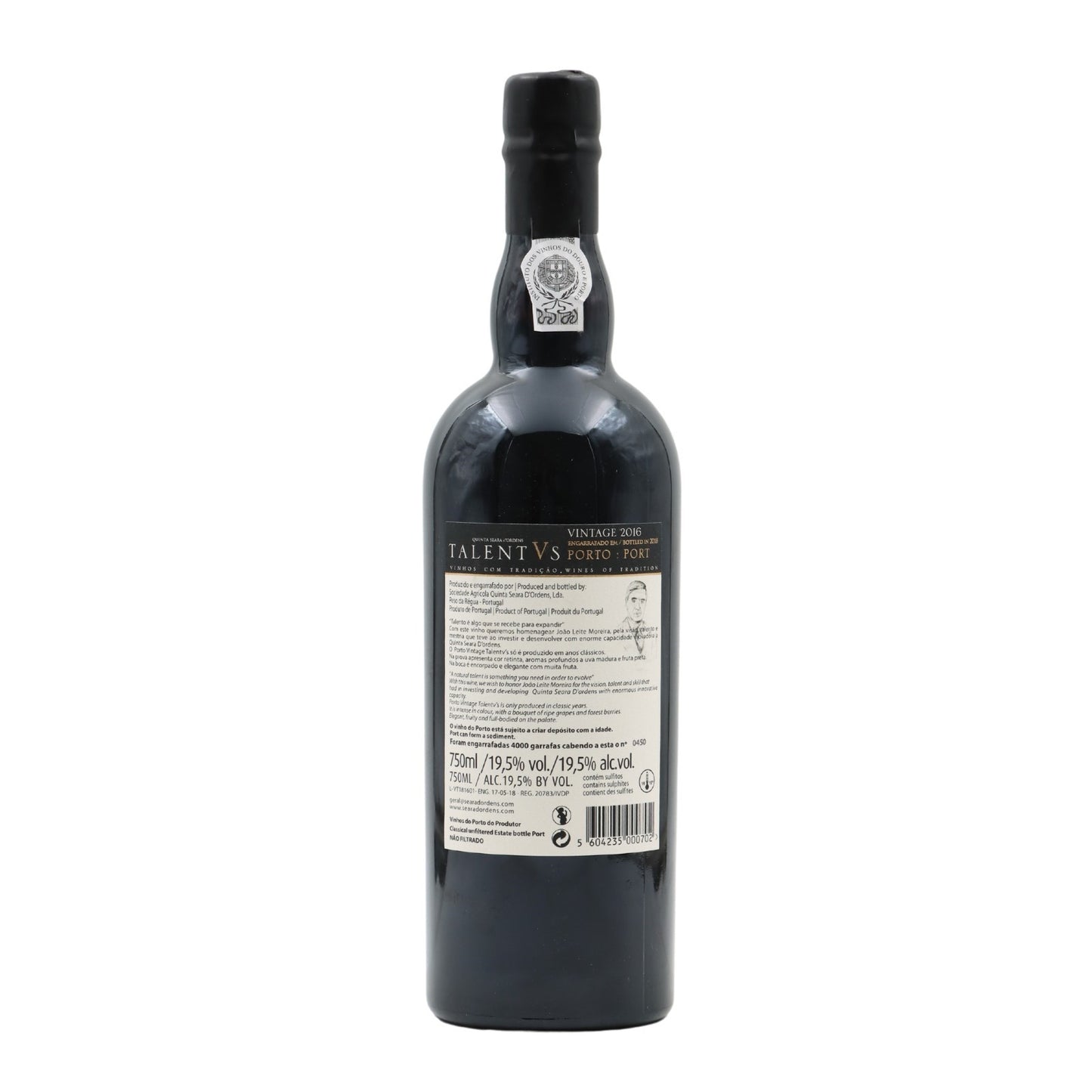 Quinta de Seara D'Ordens Talentvs Vintage Porto 2016