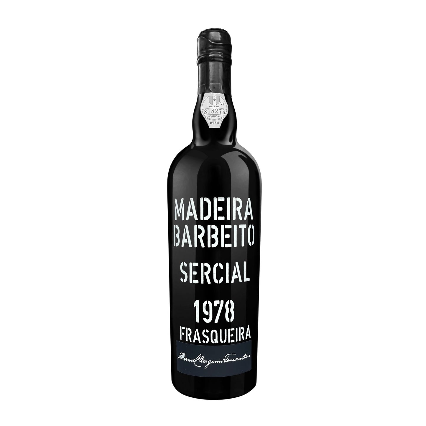 Barbeito Sercial Frasqueira Madeira 1978