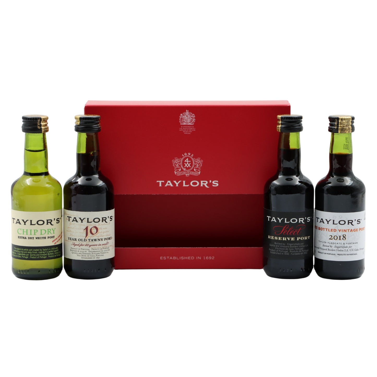 Taylors 4 Vinhos do Porto em caixa de oferta