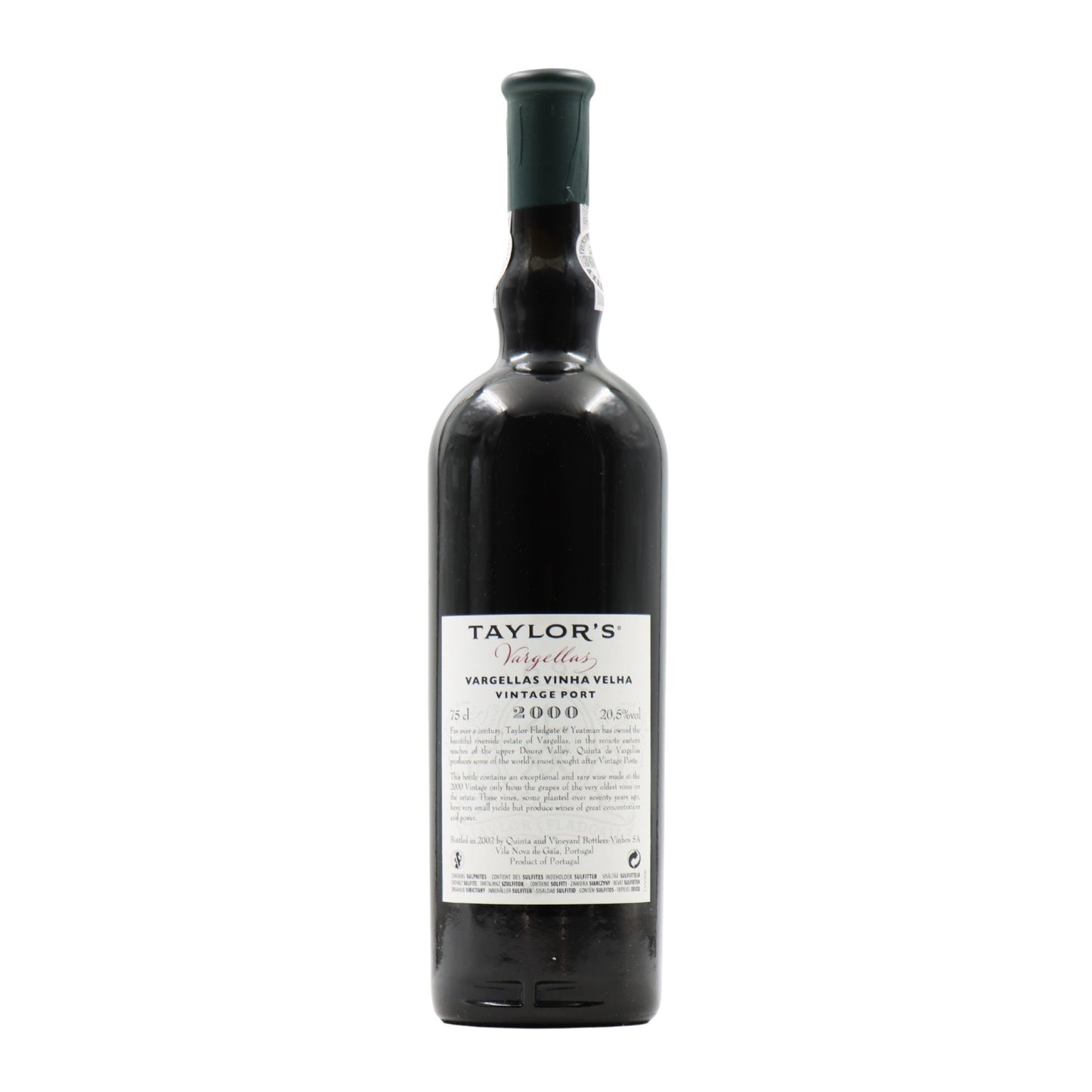 Taylors Vargellas Old Vines Vintage Porto 2000