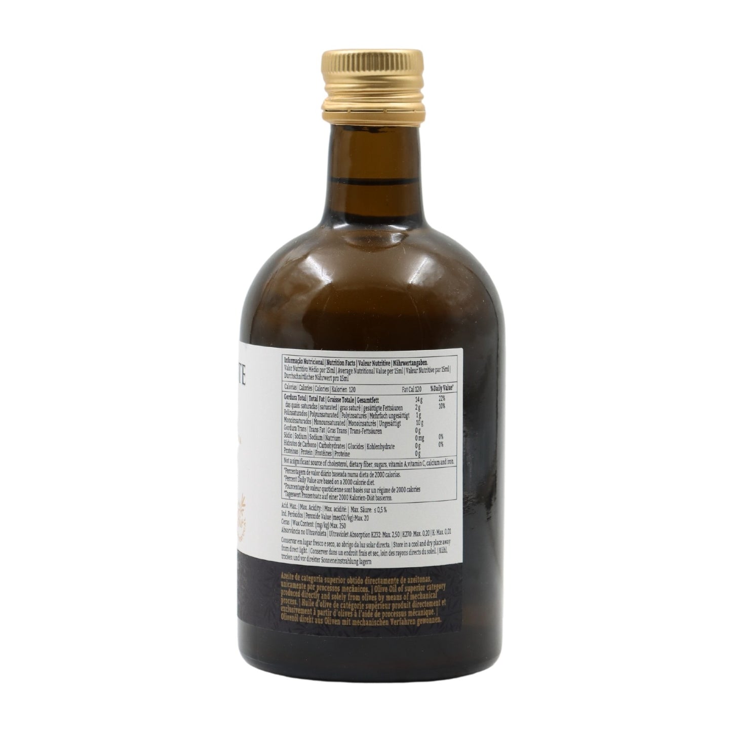 Valle da Fonte Organico Azeite Extra Virgem