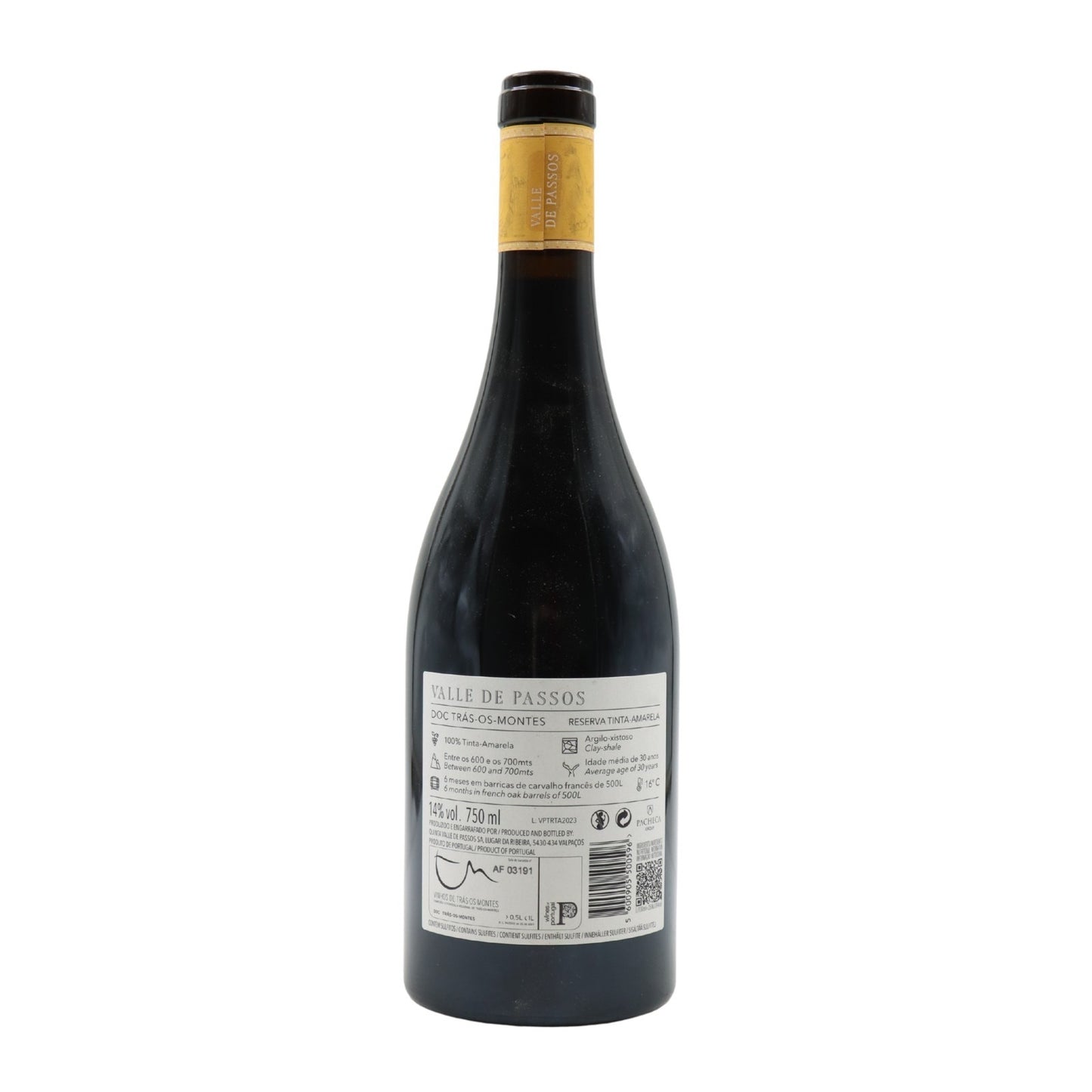 Valle de Passos Tinta Amarela Reserva Tinto