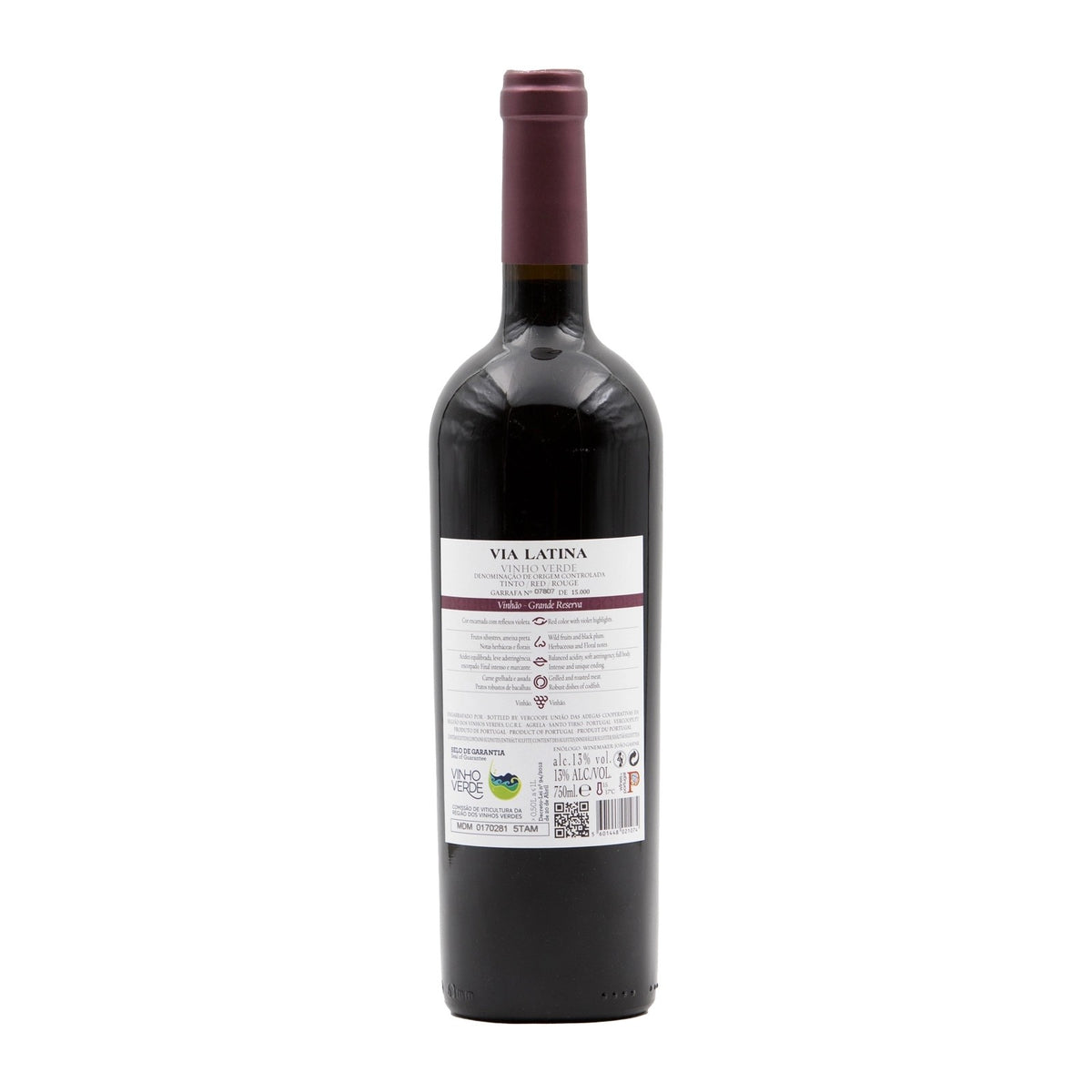 Via Latina Vinhão Grande Reserva Tinto 2018