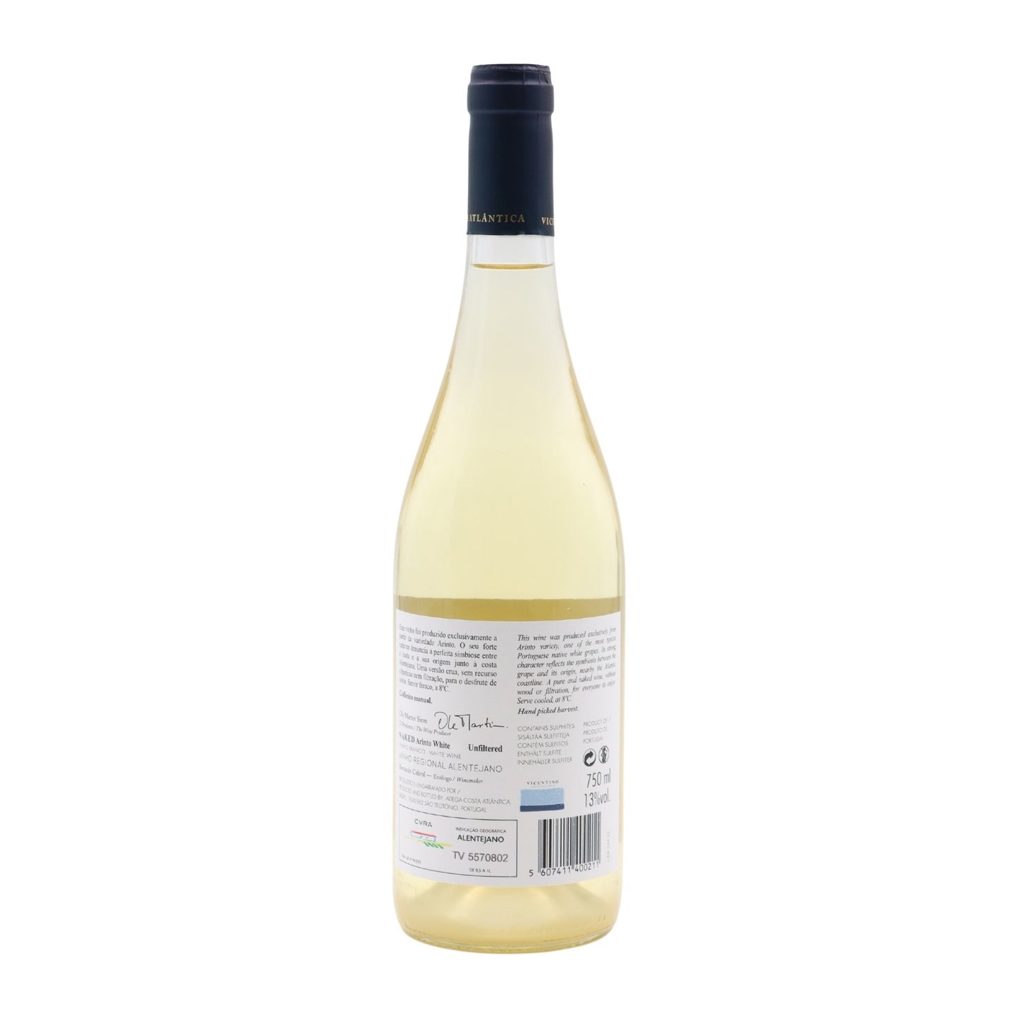 Vicentino Naked Arinto Branco