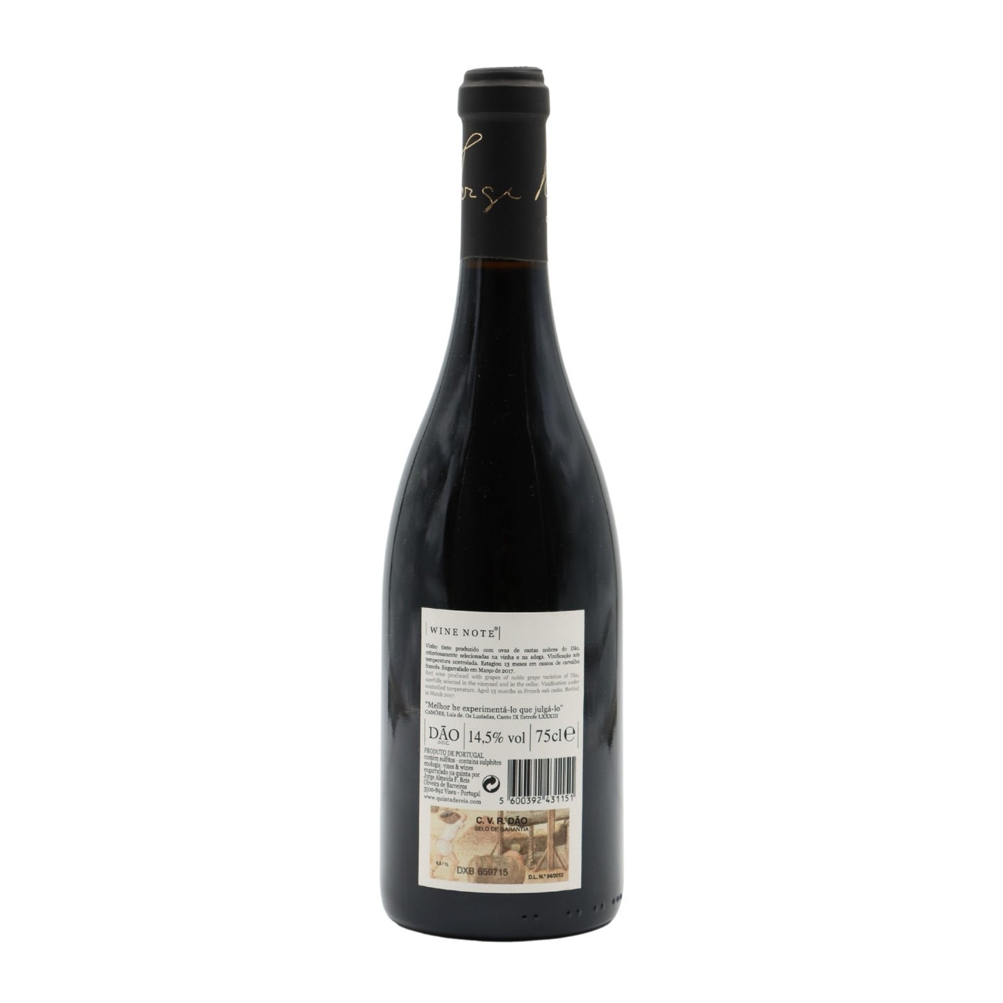 Wine Note by Vinha de Reis Tinto 2020