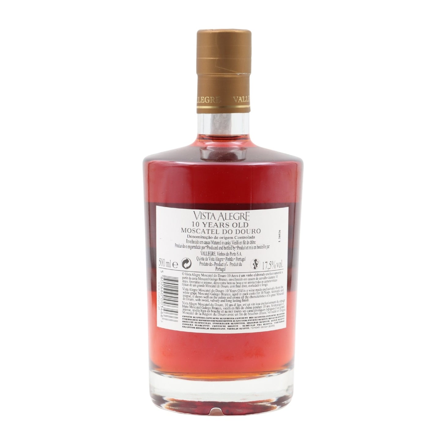 Vista Alegre Moscatel do Douro 10 anos