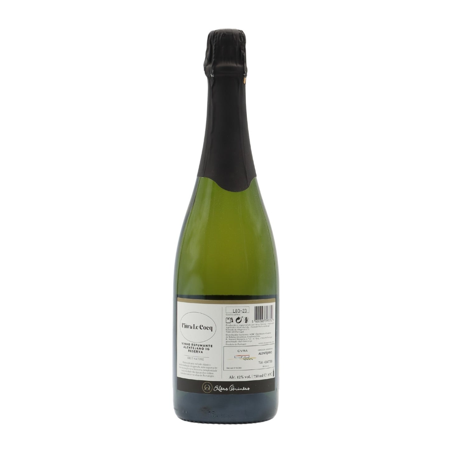 Widow Le Cocq Brut Nature Reserva Sparkling Wine 2020