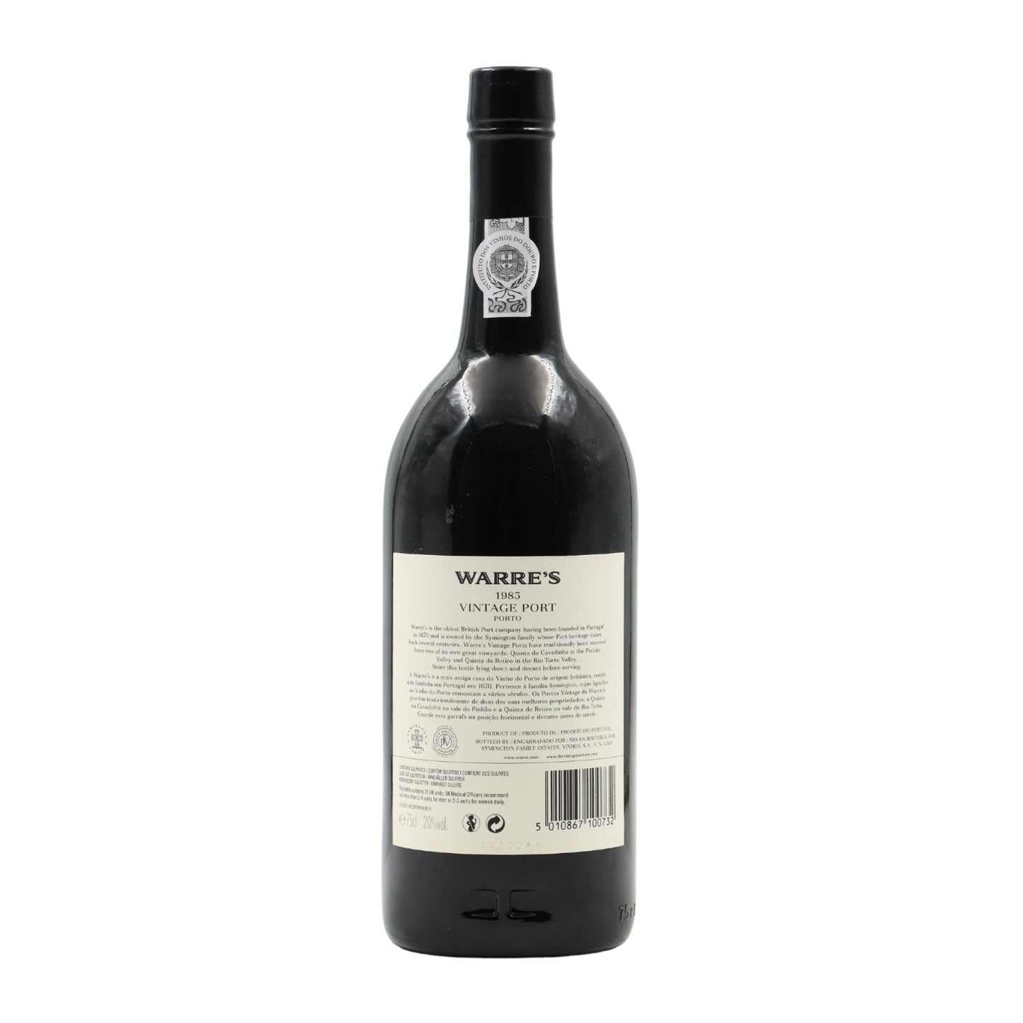 Warres Vintage Port 1985