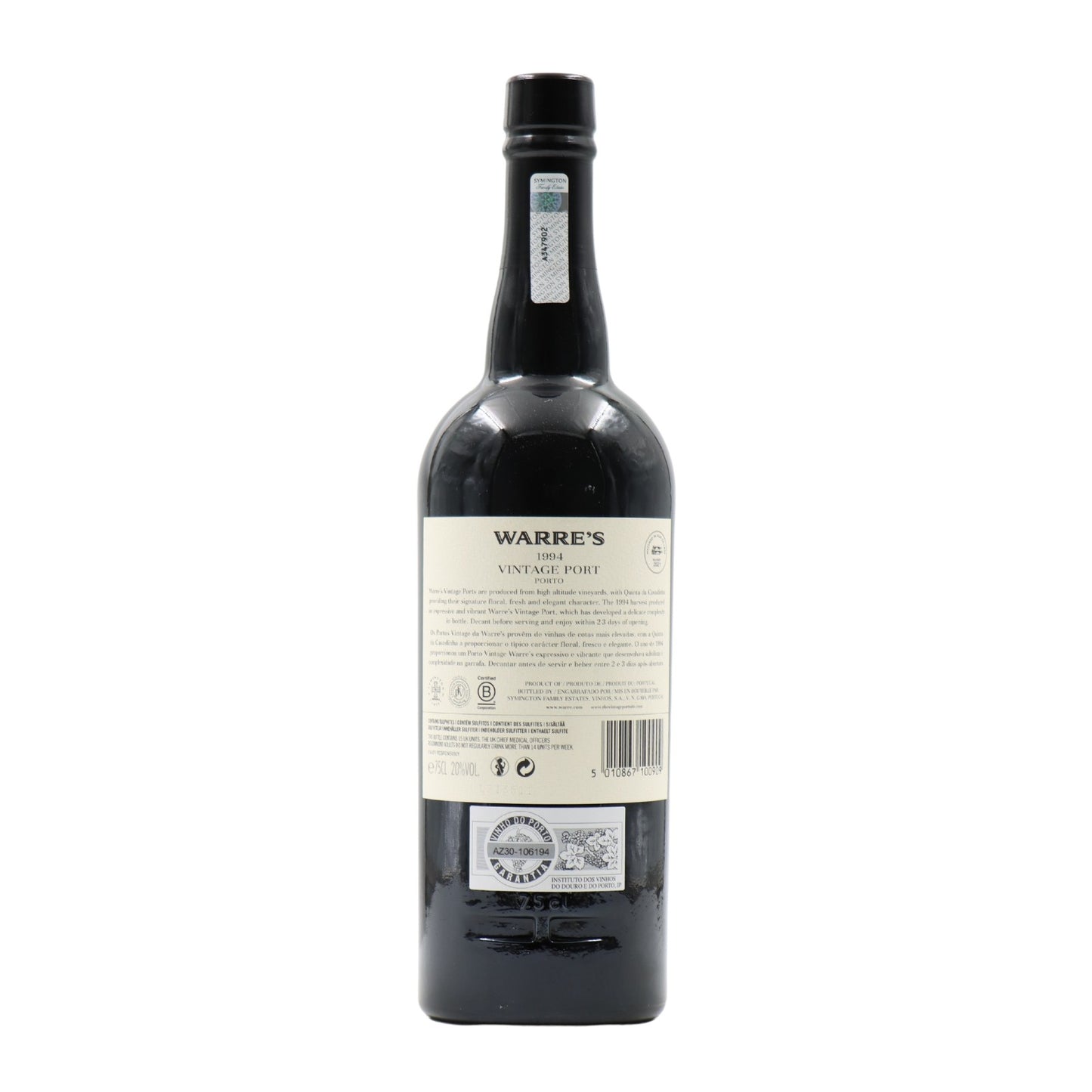 Warres Vintage Port 1994