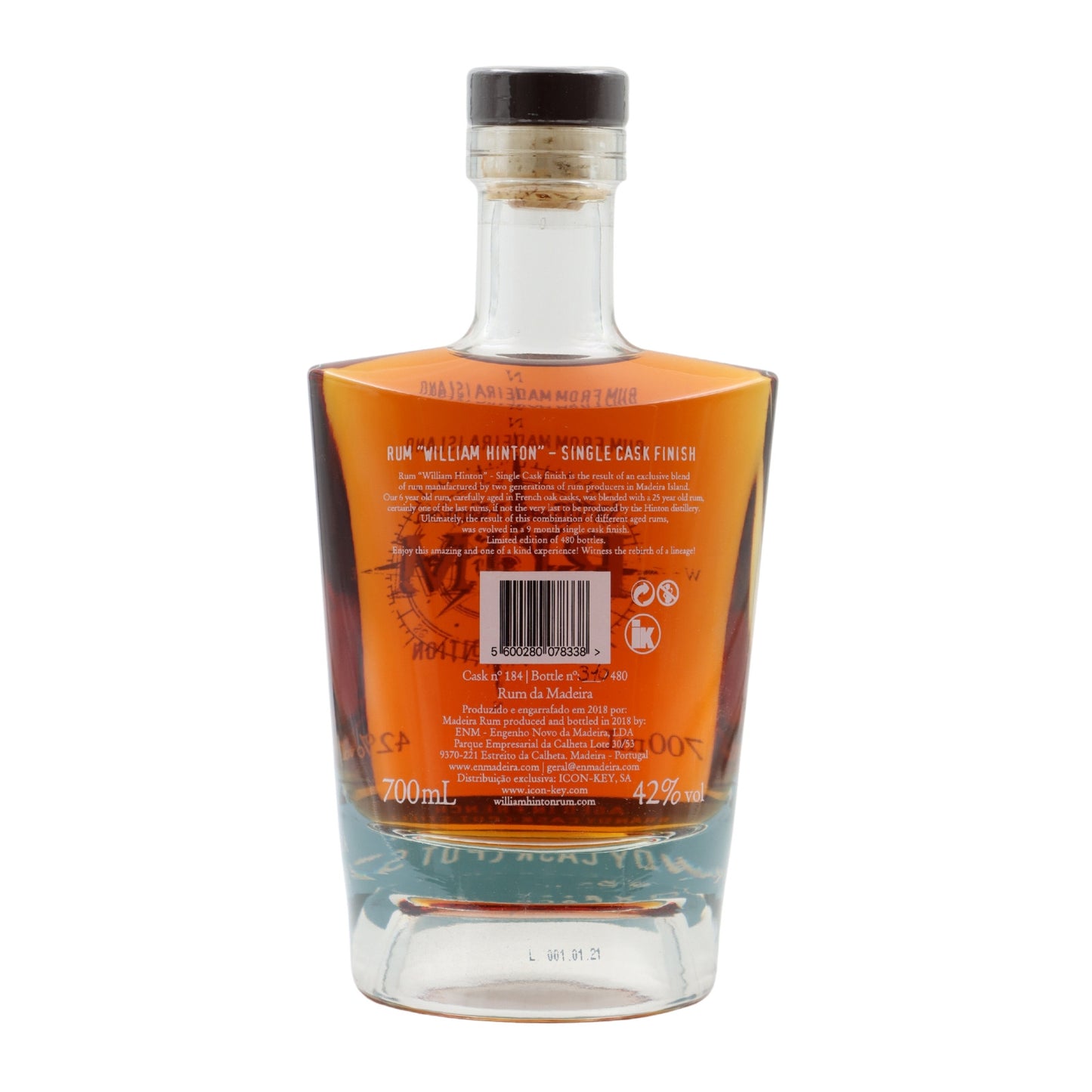 William Hinton Armagnac Single Cask Rum