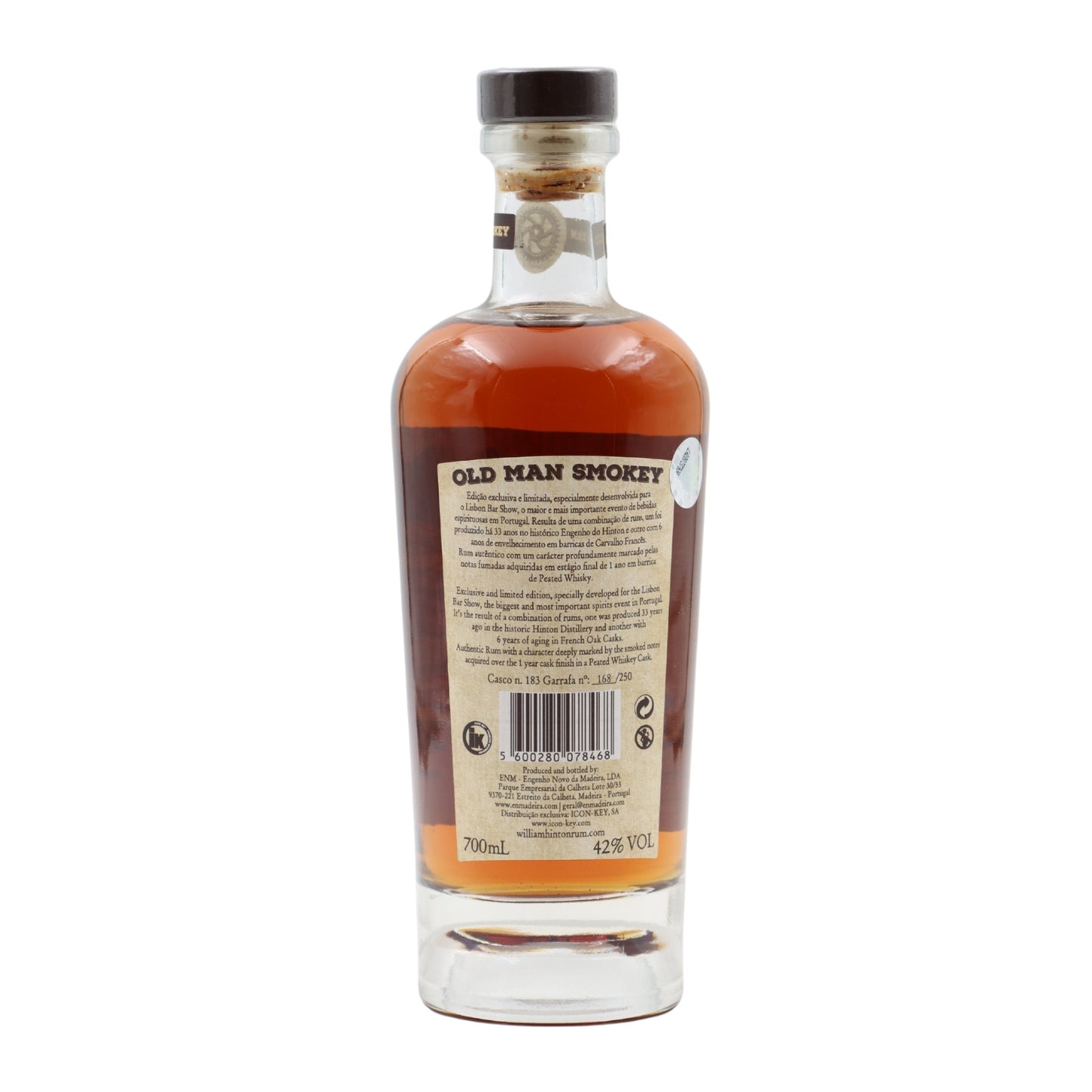 William Hinton Old Man Smokey Rum