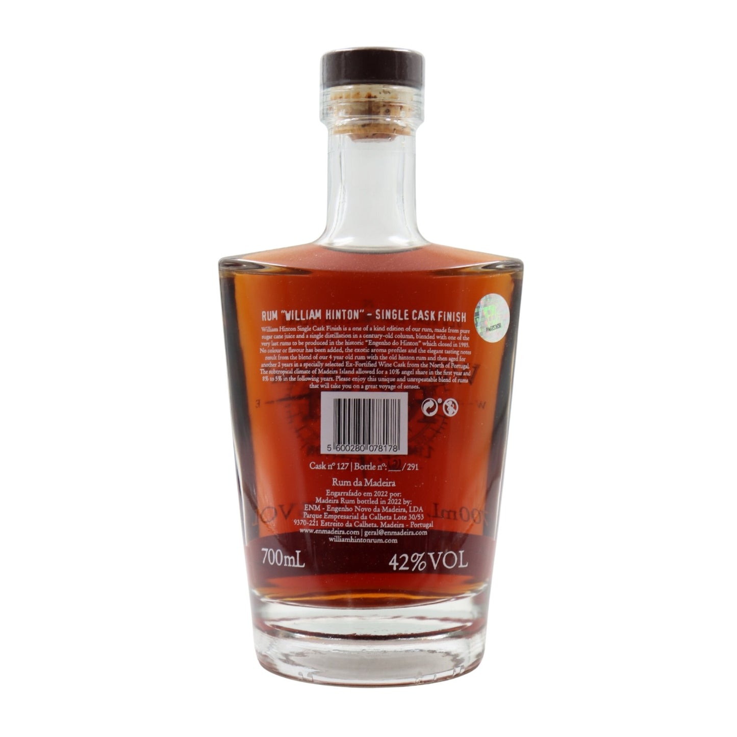 William Hinton Port Wine Single Cask Rum