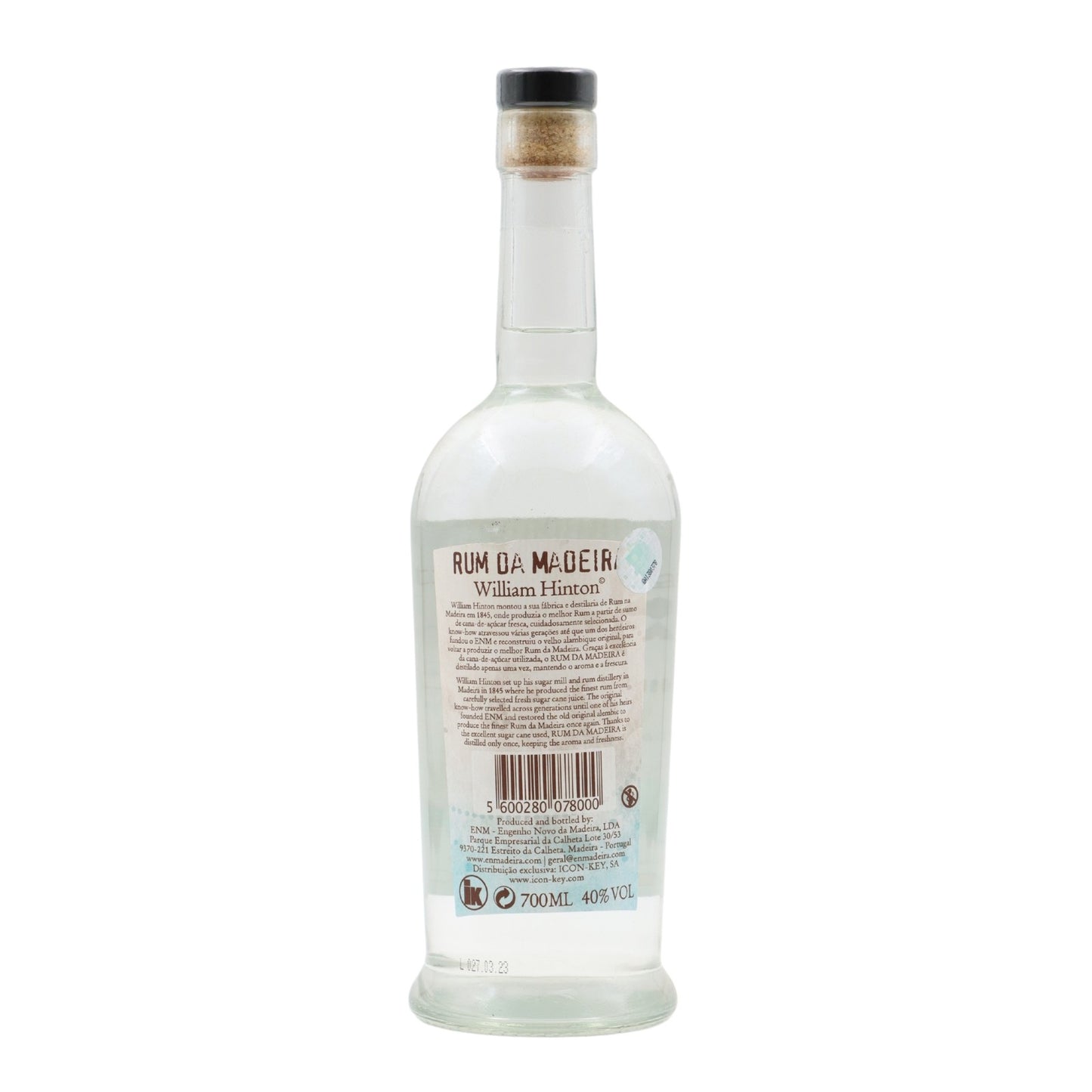 William Hinton Natural White Rum