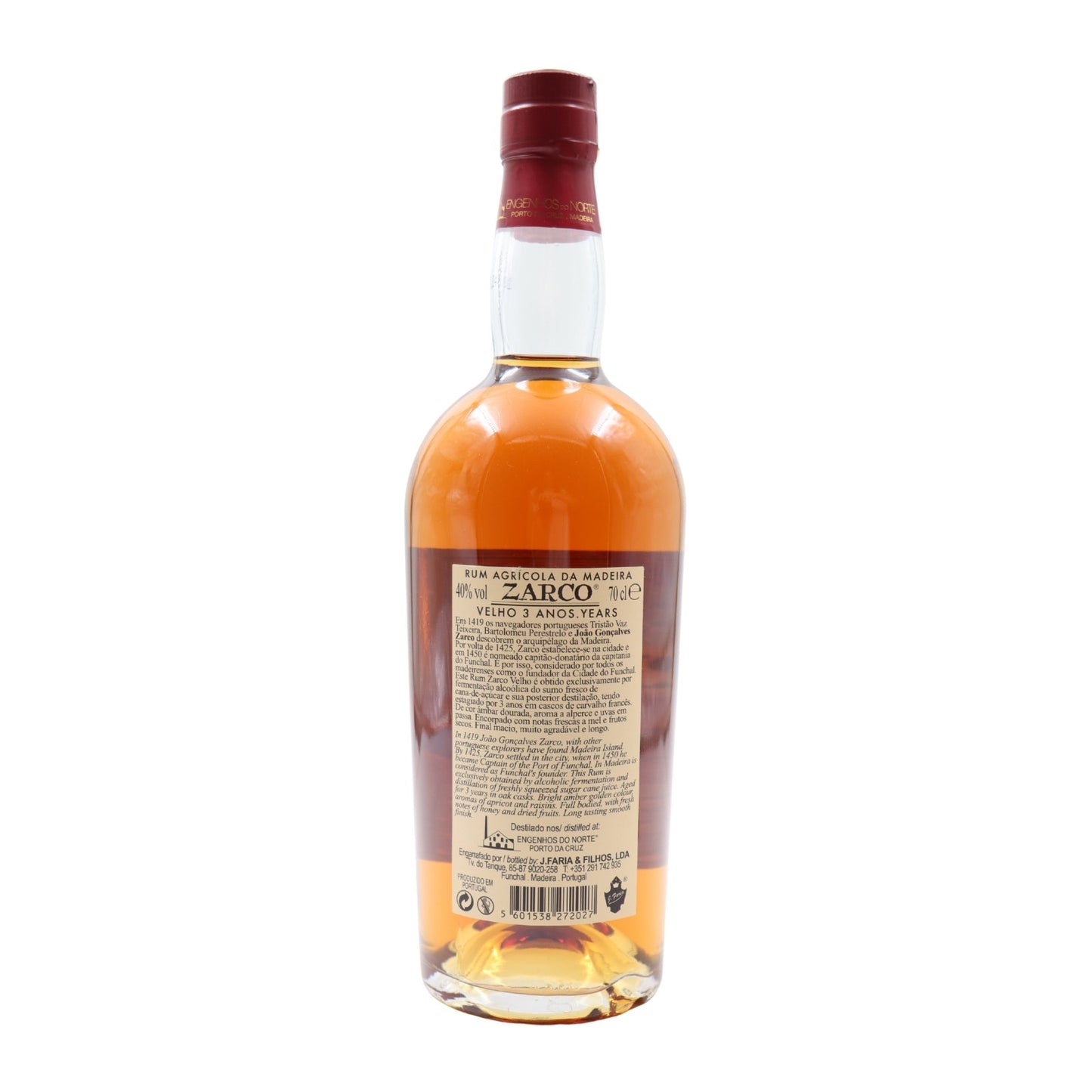 Zarco 3 anos Rum