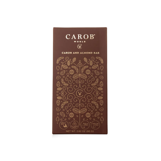 Tablete de Alfarroba e Amêndoa (80g)