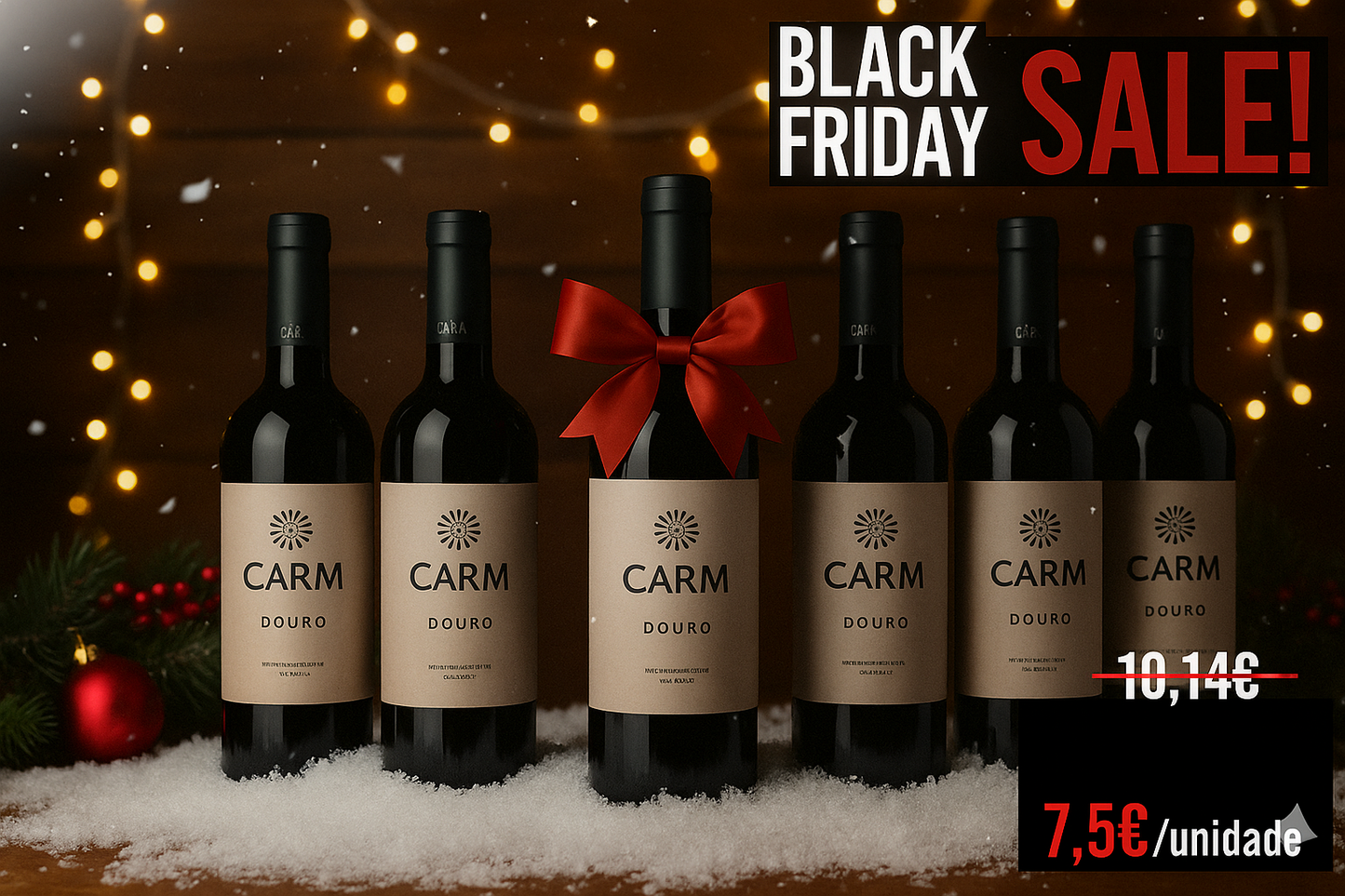 6 Garrafas - Carm Tinto