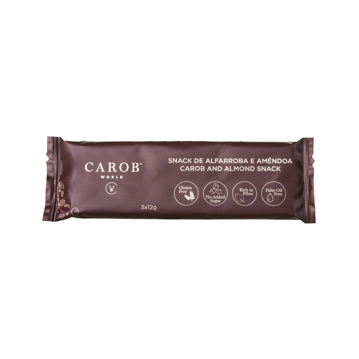 Snack de Alfarroba e Amêndoa (36g)