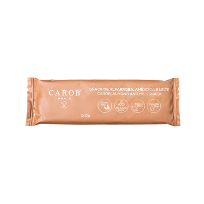 Snack de Alfarroba, Amêndoa e Leite (36g)