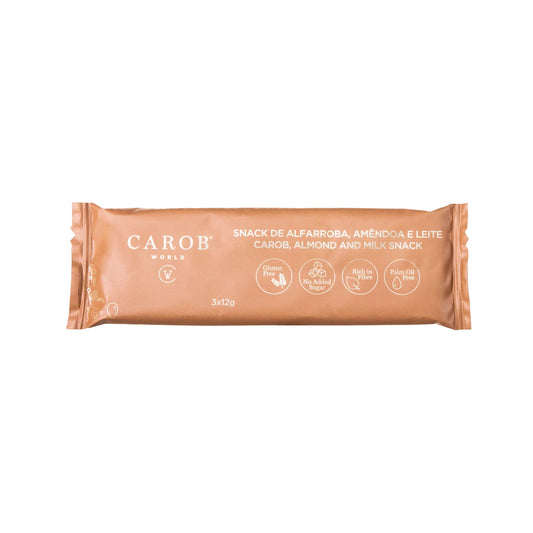 Johannisbrot-, Mandel- und Milchsnack (36g)