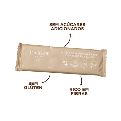 Snack de Alfarroba e Leite (36g)